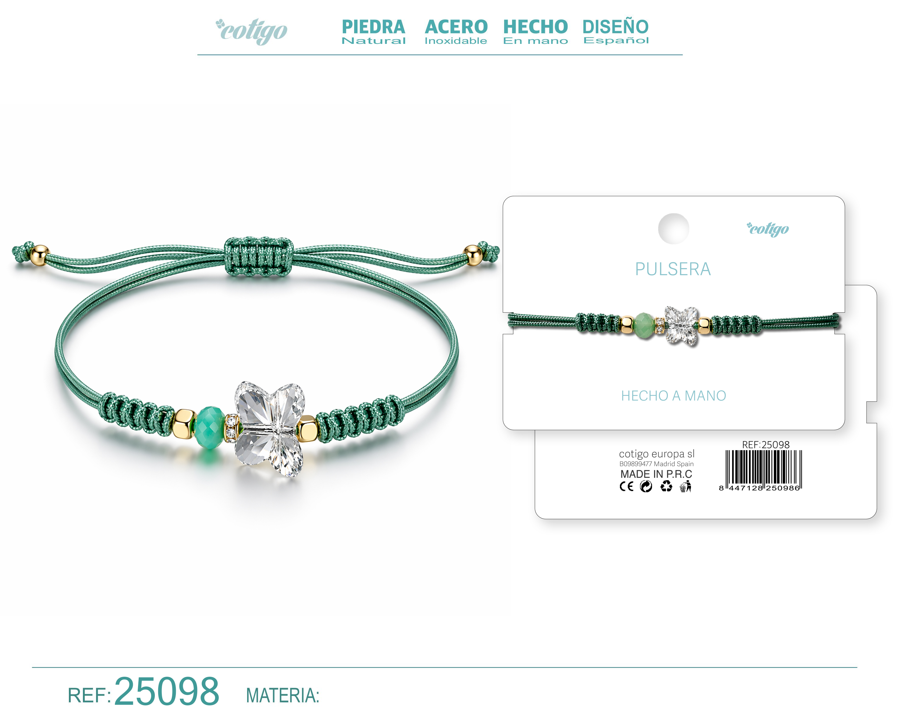 Pulsera Hecho a Mano