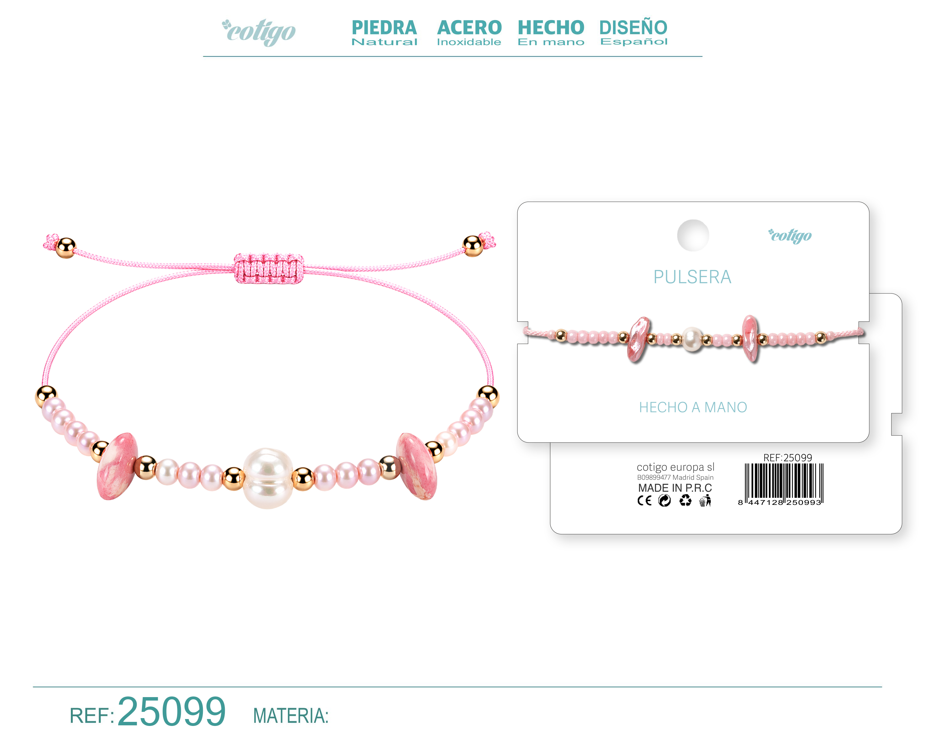 Pulsera Hecho a Mano