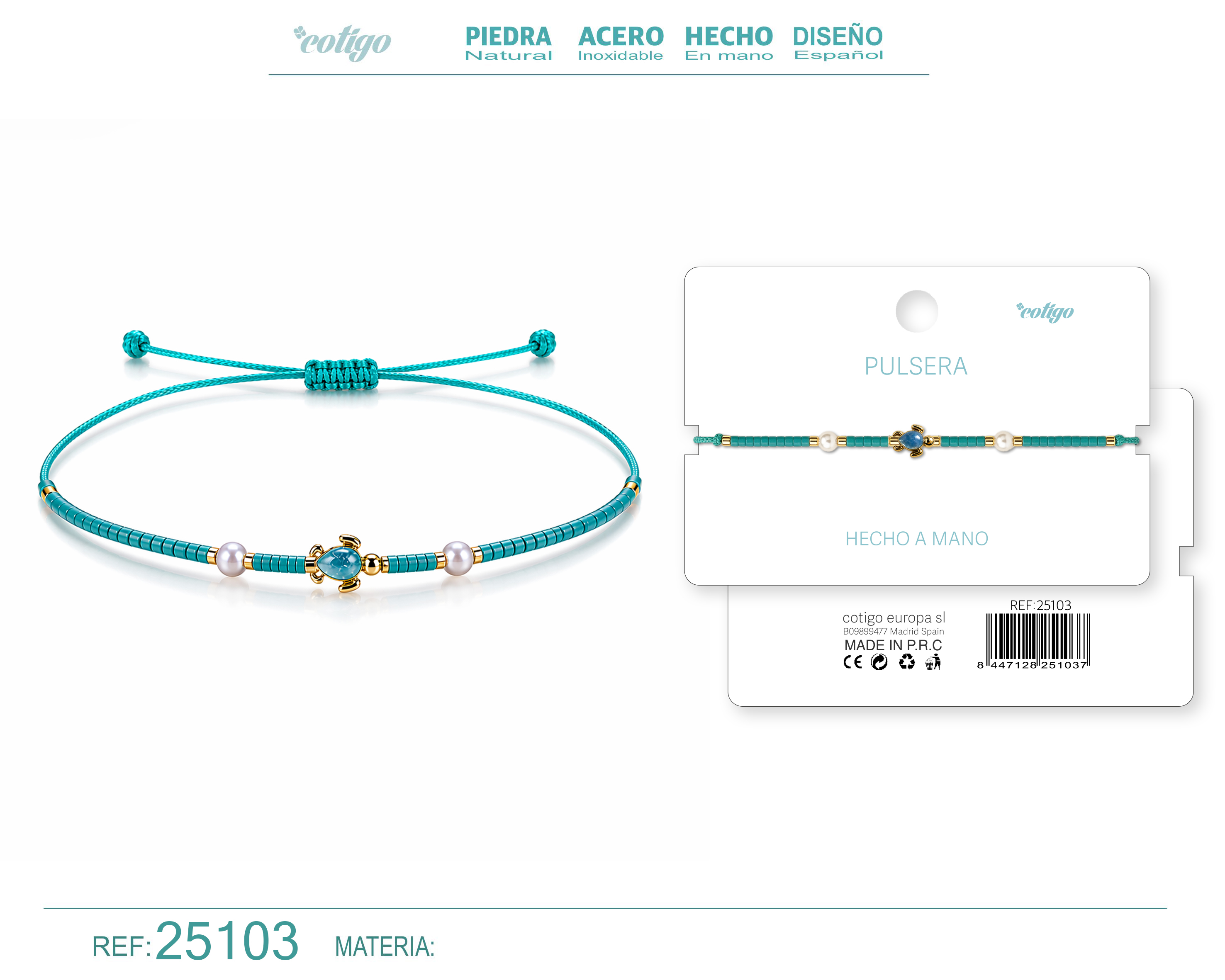 Pulsera Hecho a Mano