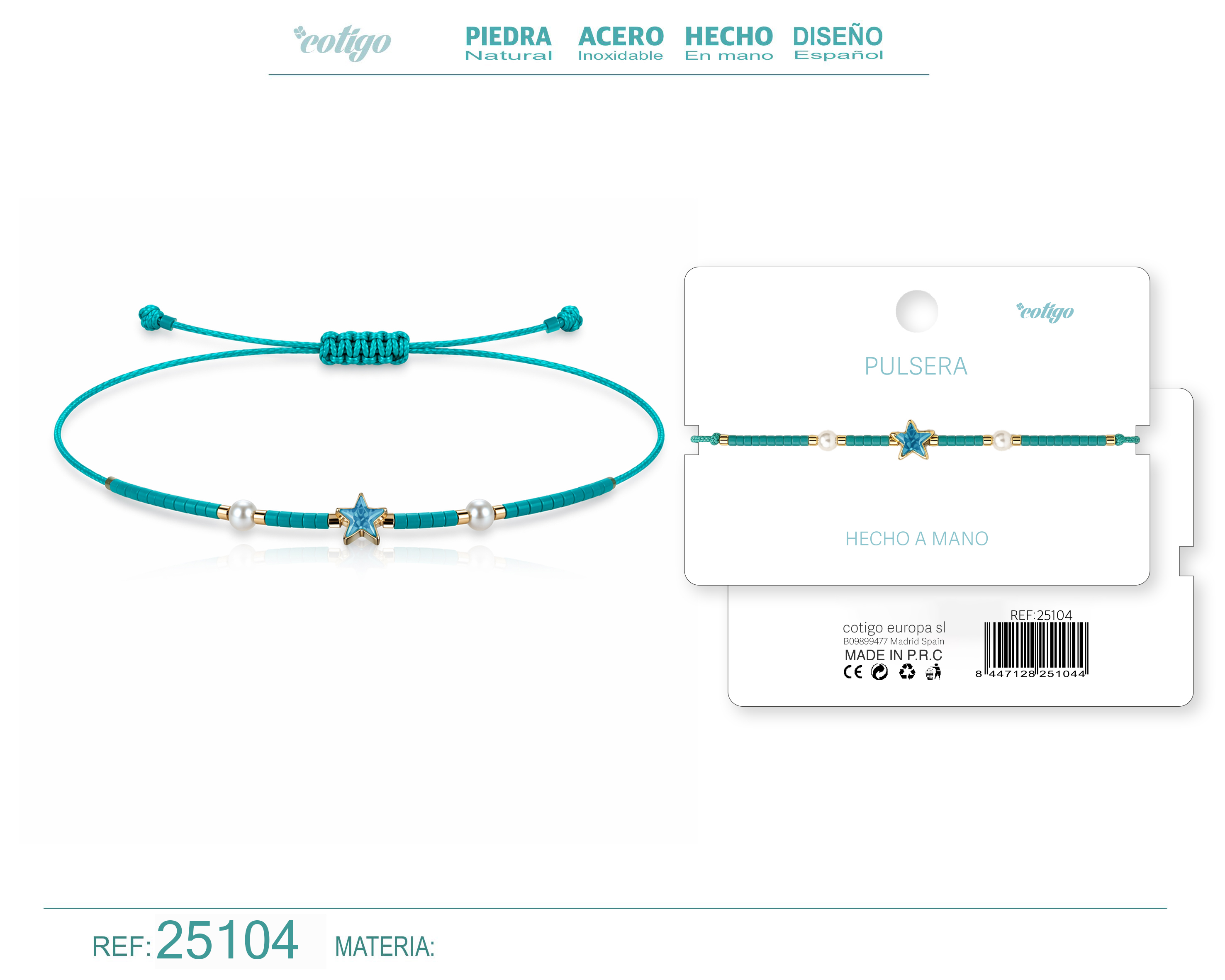 Pulsera Hecho a Mano