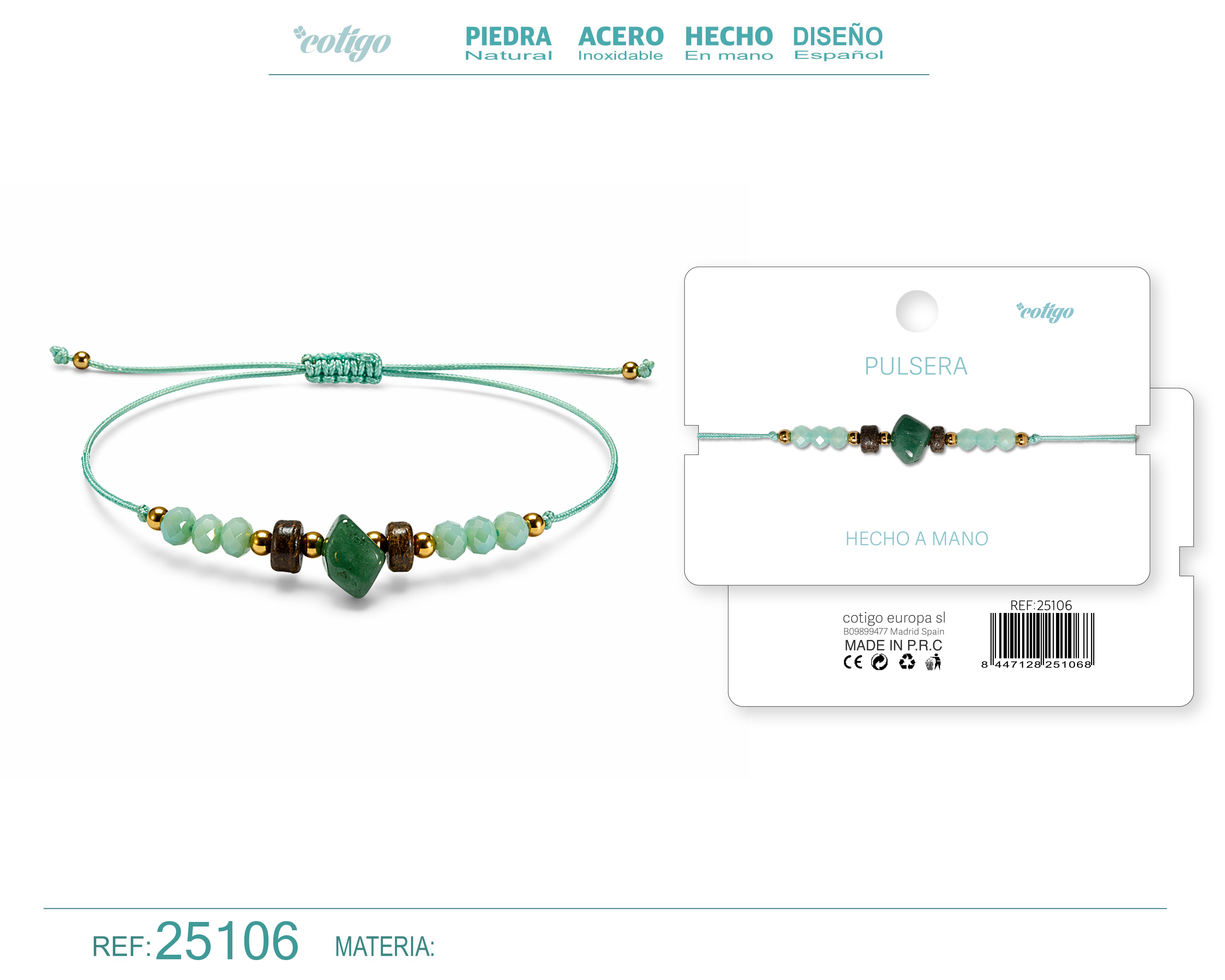 Pulsera Hecho a Mano