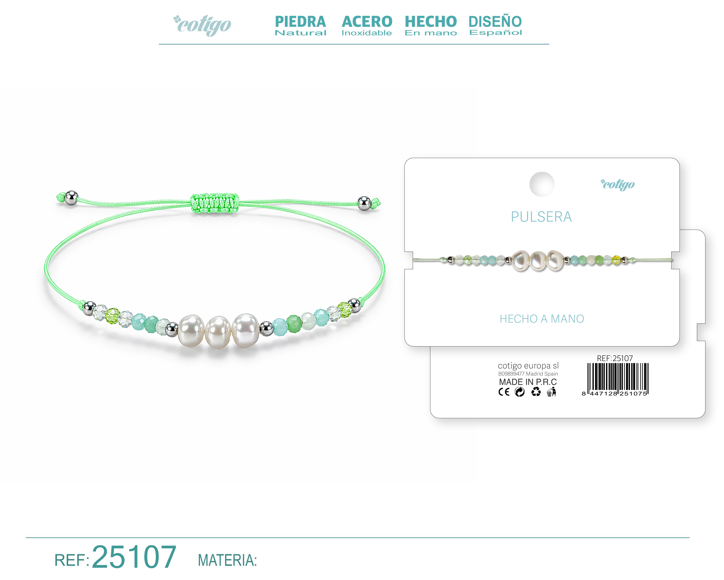 Pulsera Hecho a Mano