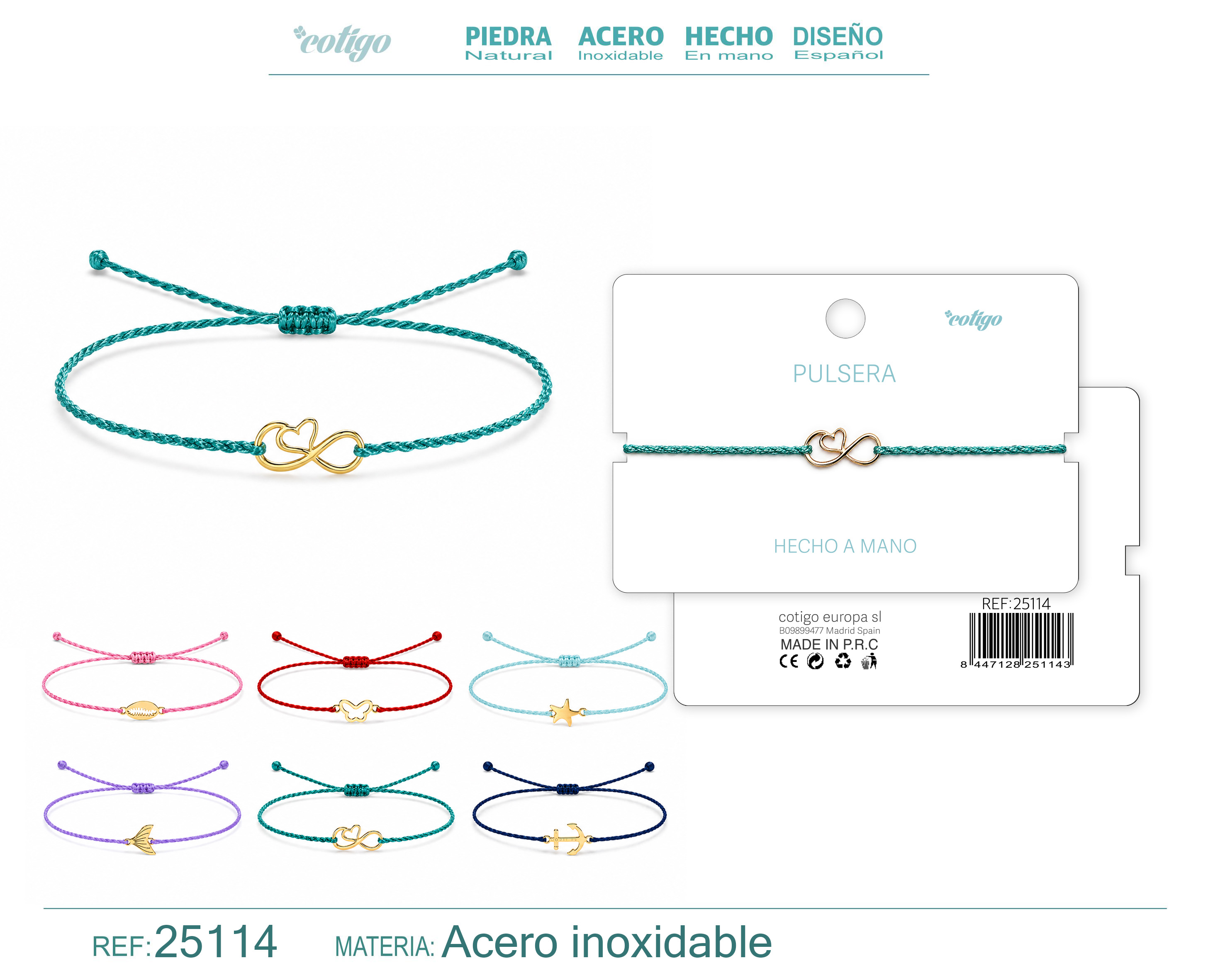 Pulsera Hecho a Mano