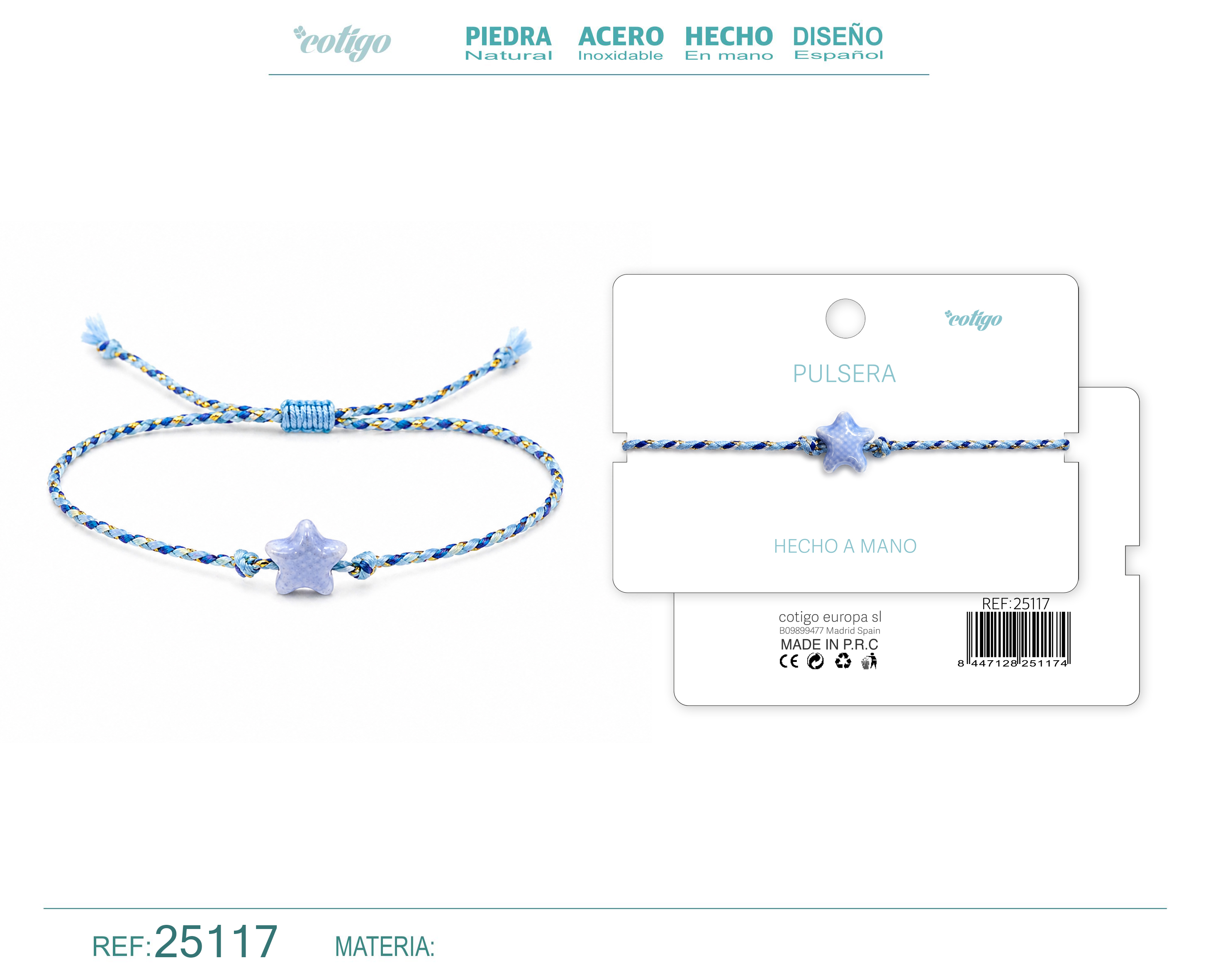 Pulsera Hecho a Mano
