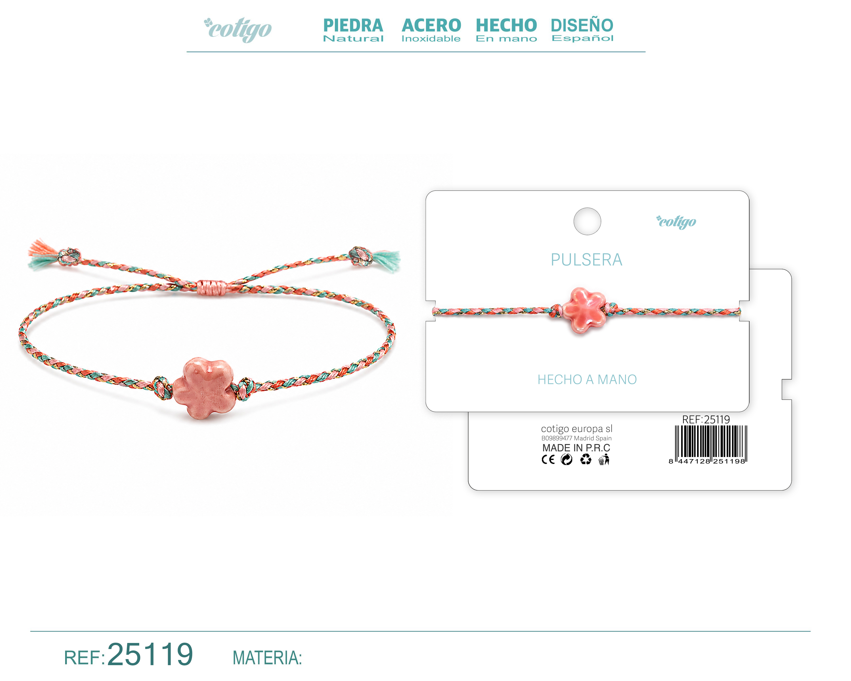 Pulsera Hecho a Mano