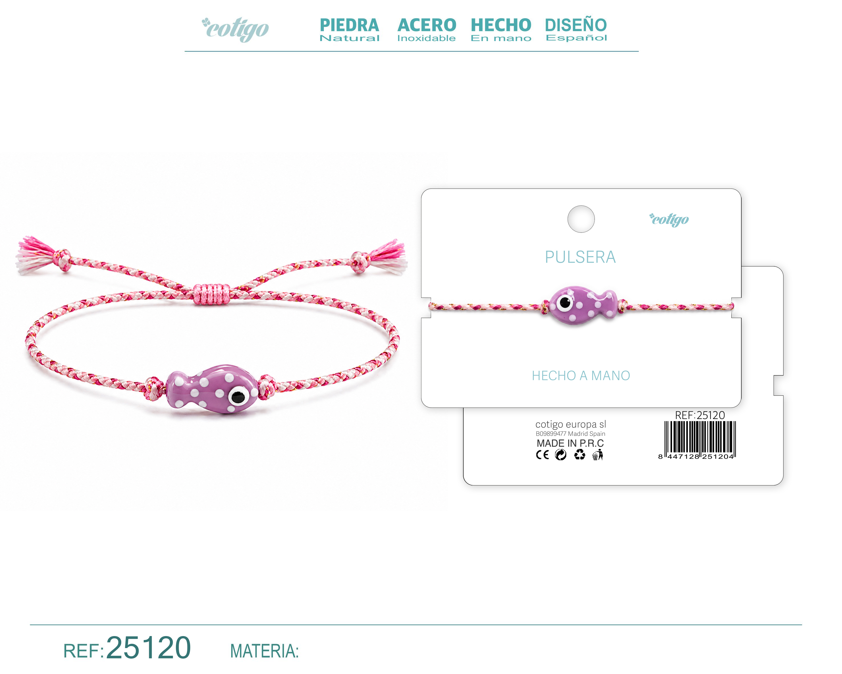 Pulsera Hecho a Mano