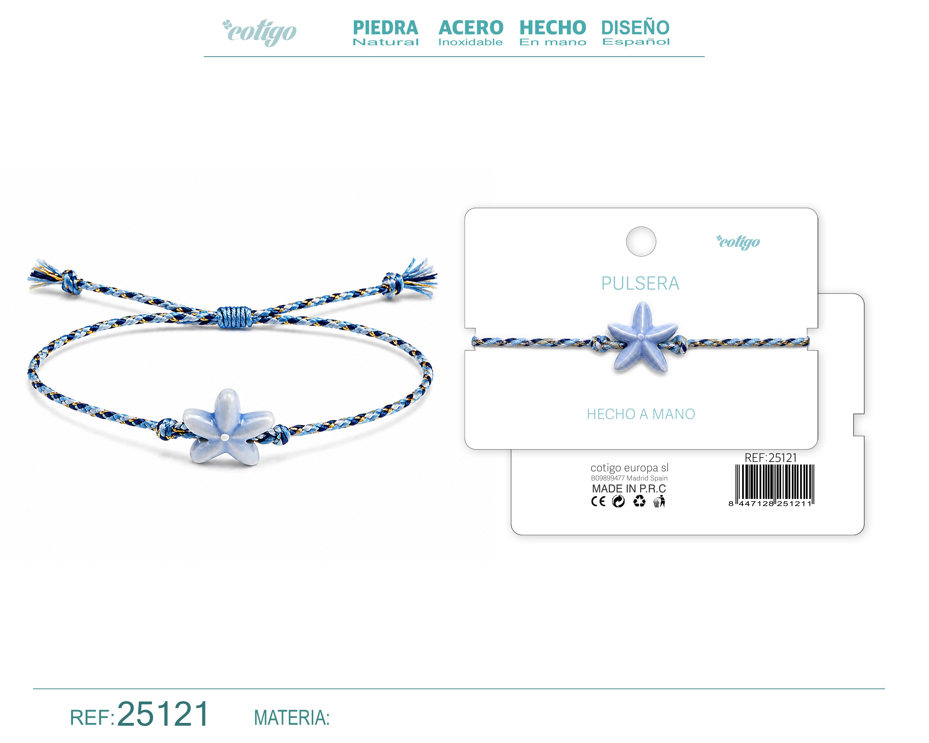 Pulsera Hecho a Mano