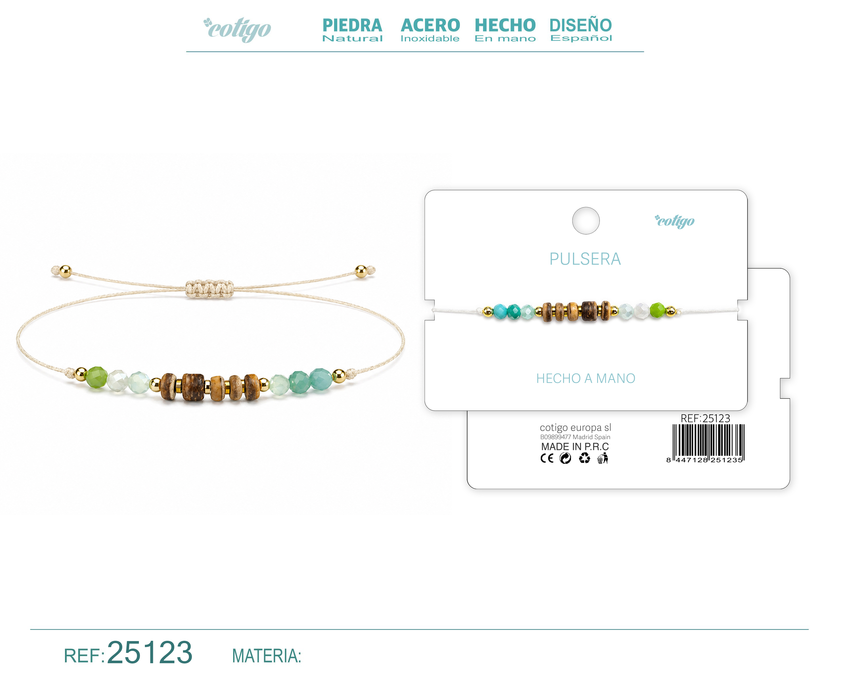 Pulsera Hecho a Mano