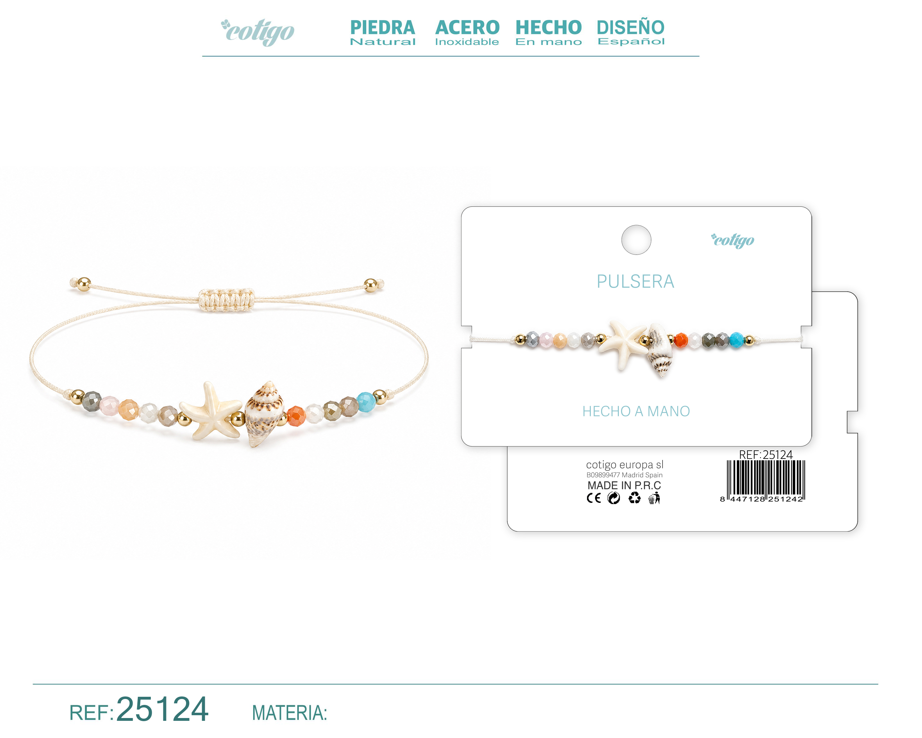Pulsera Hecho a Mano