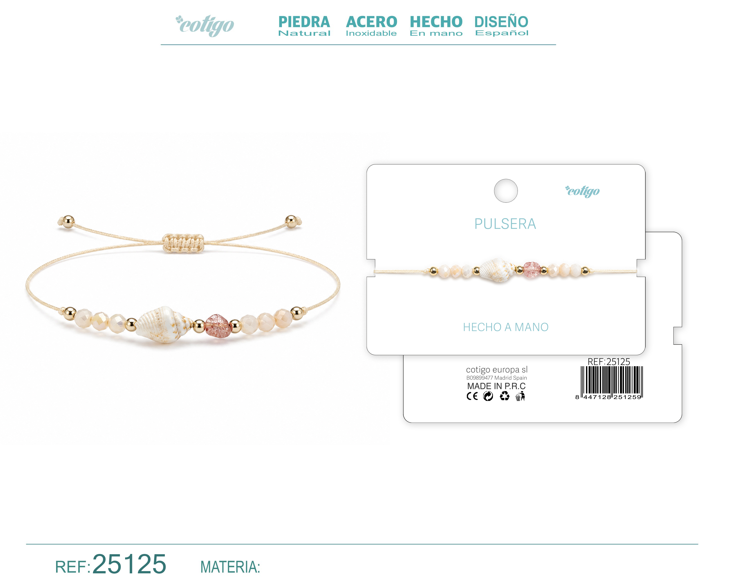 Pulsera Hecho a Mano