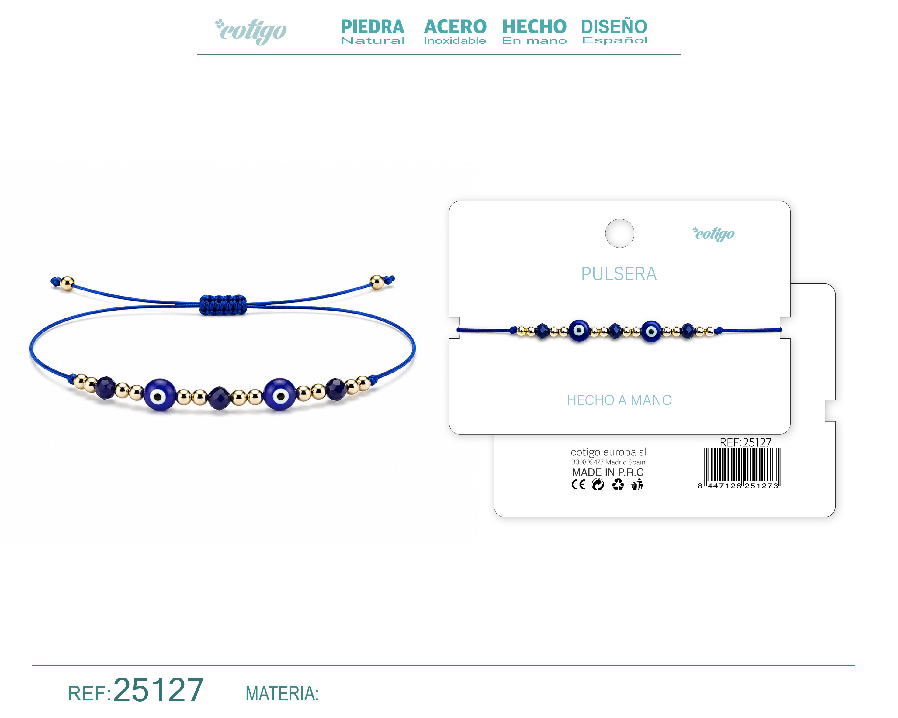 Pulsera Hecho a Mano