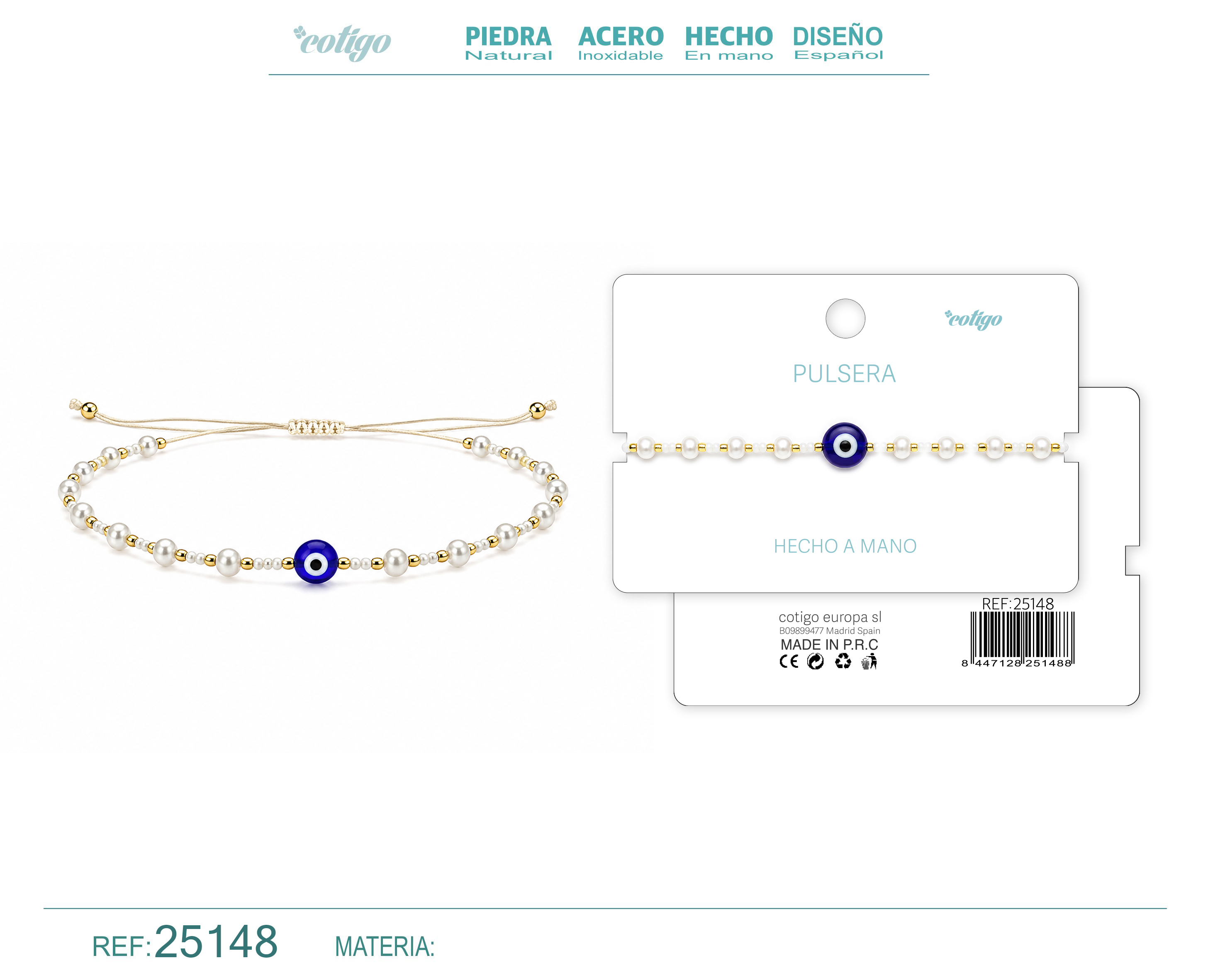 Pulsera Hecho a Mano