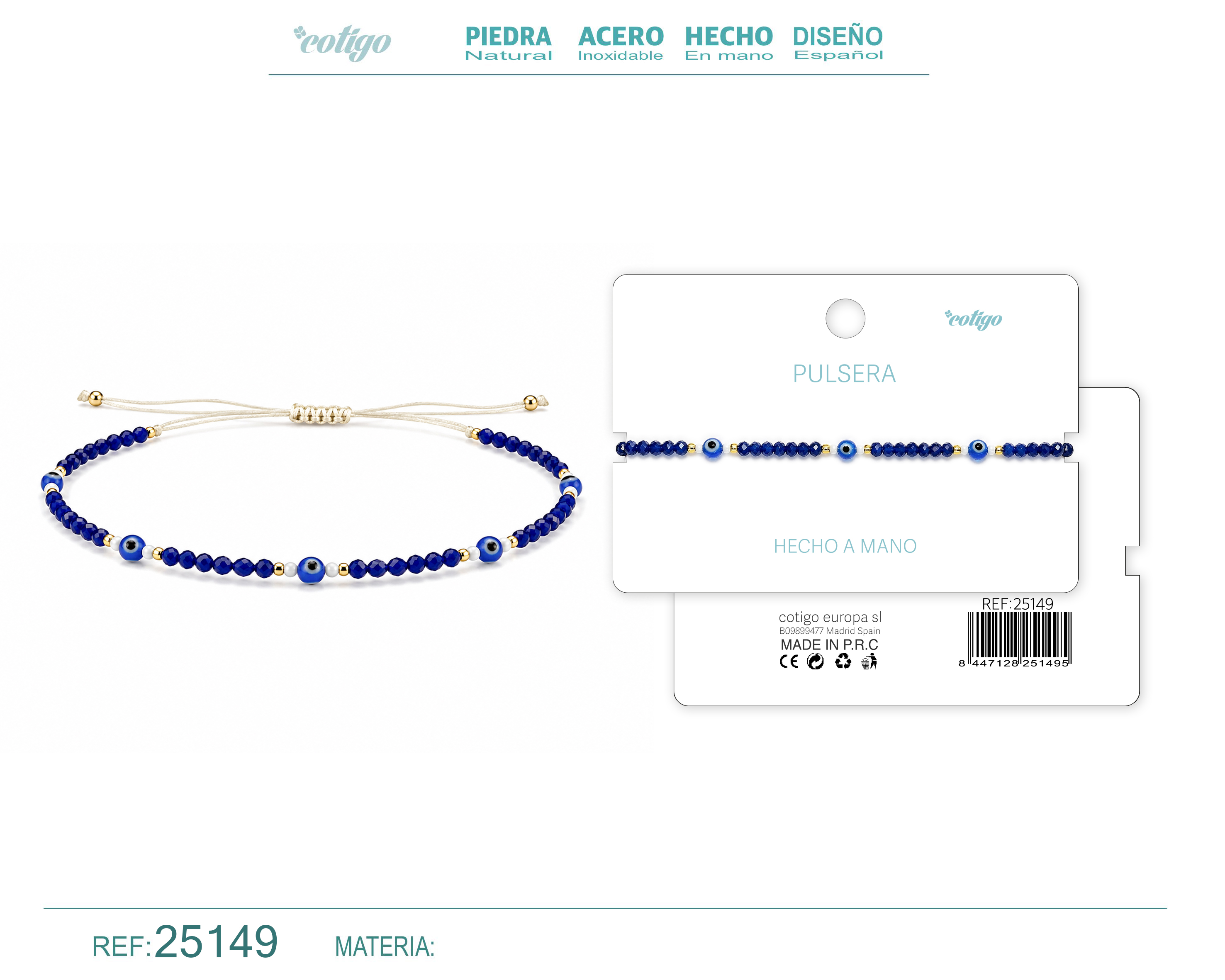 Pulsera Hecho a Mano
