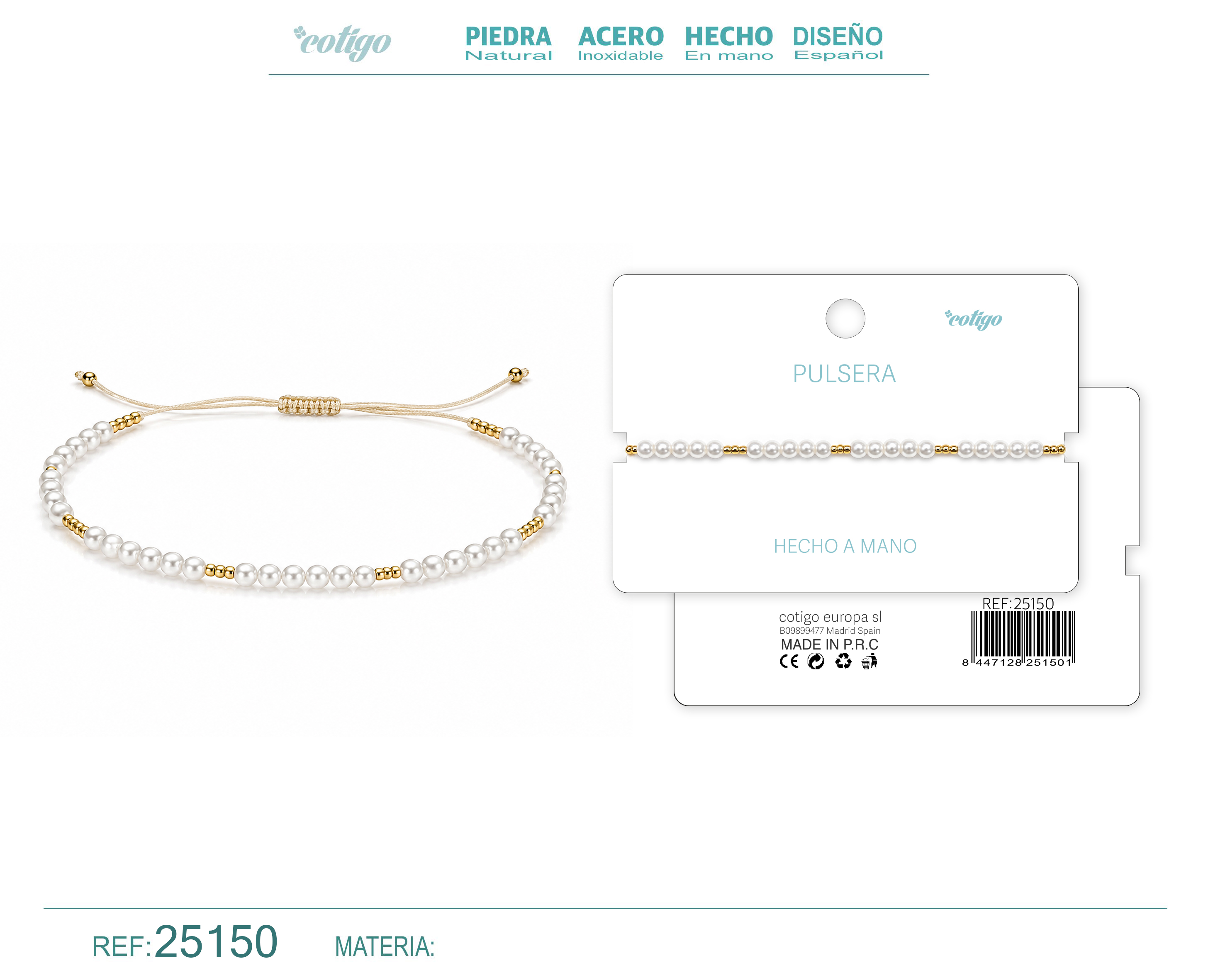Pulsera Hecho a Mano