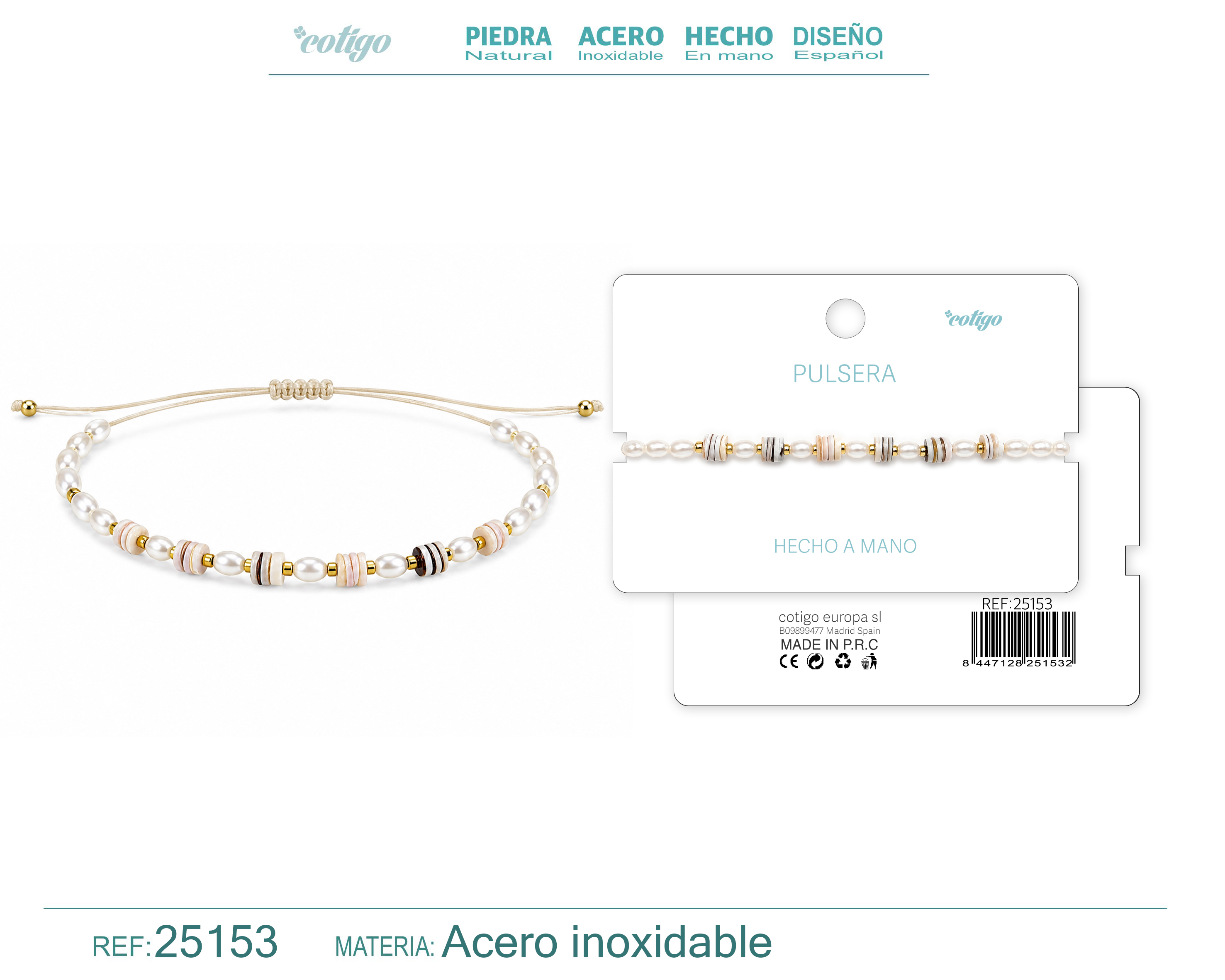 Pulsera Hecho a Mano