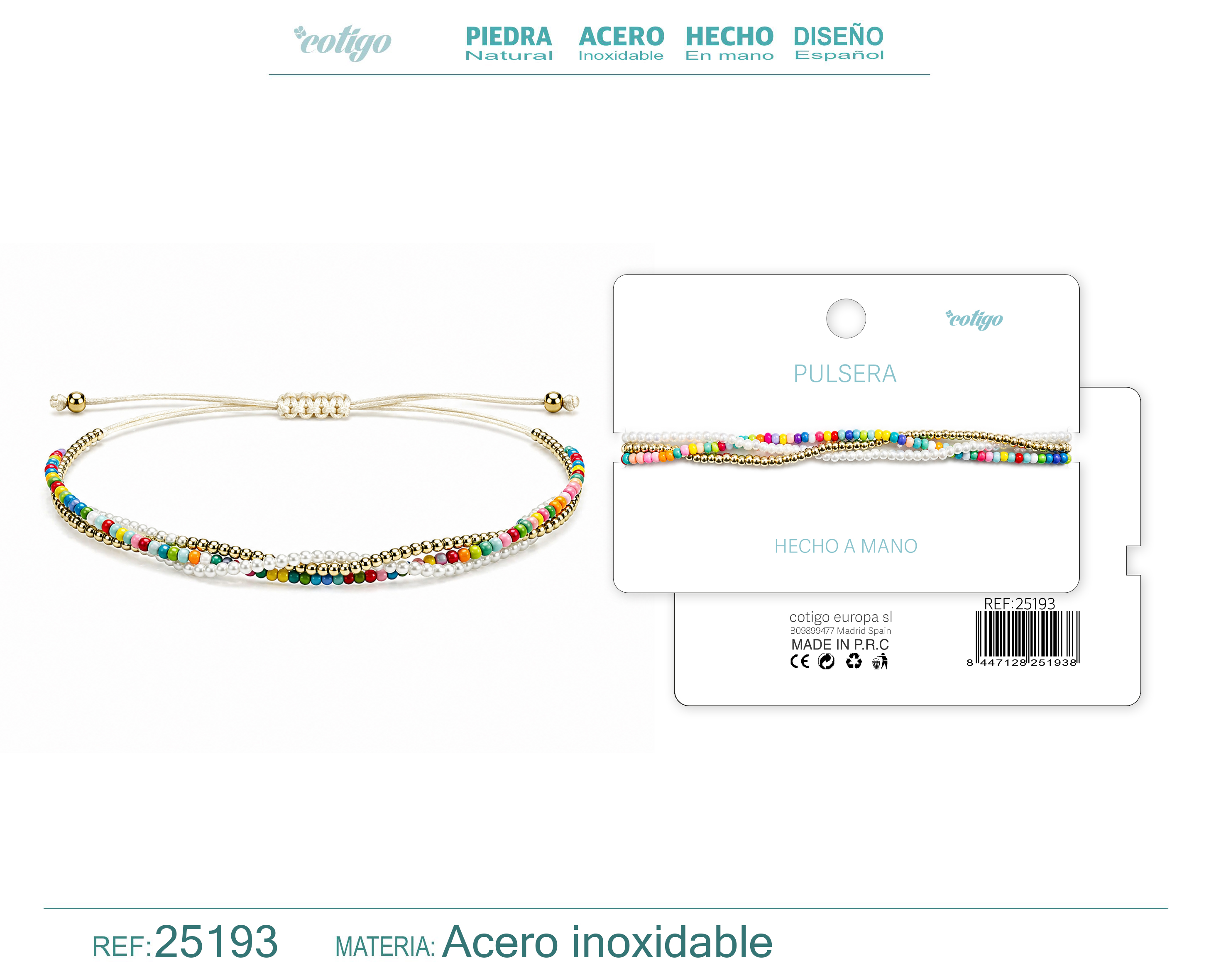 Pulsera Hecho a Mano