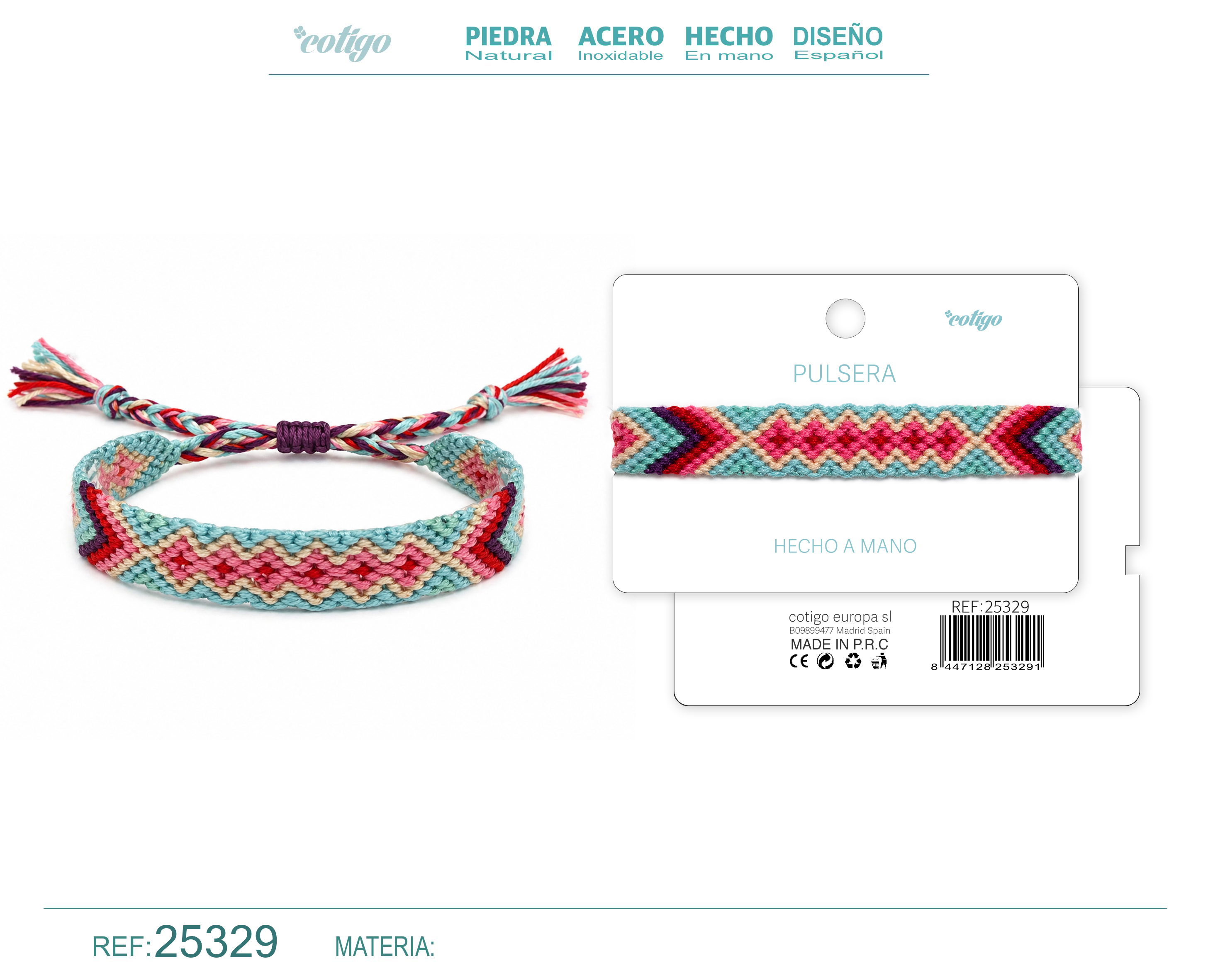 Pulsera Hecho a Mano