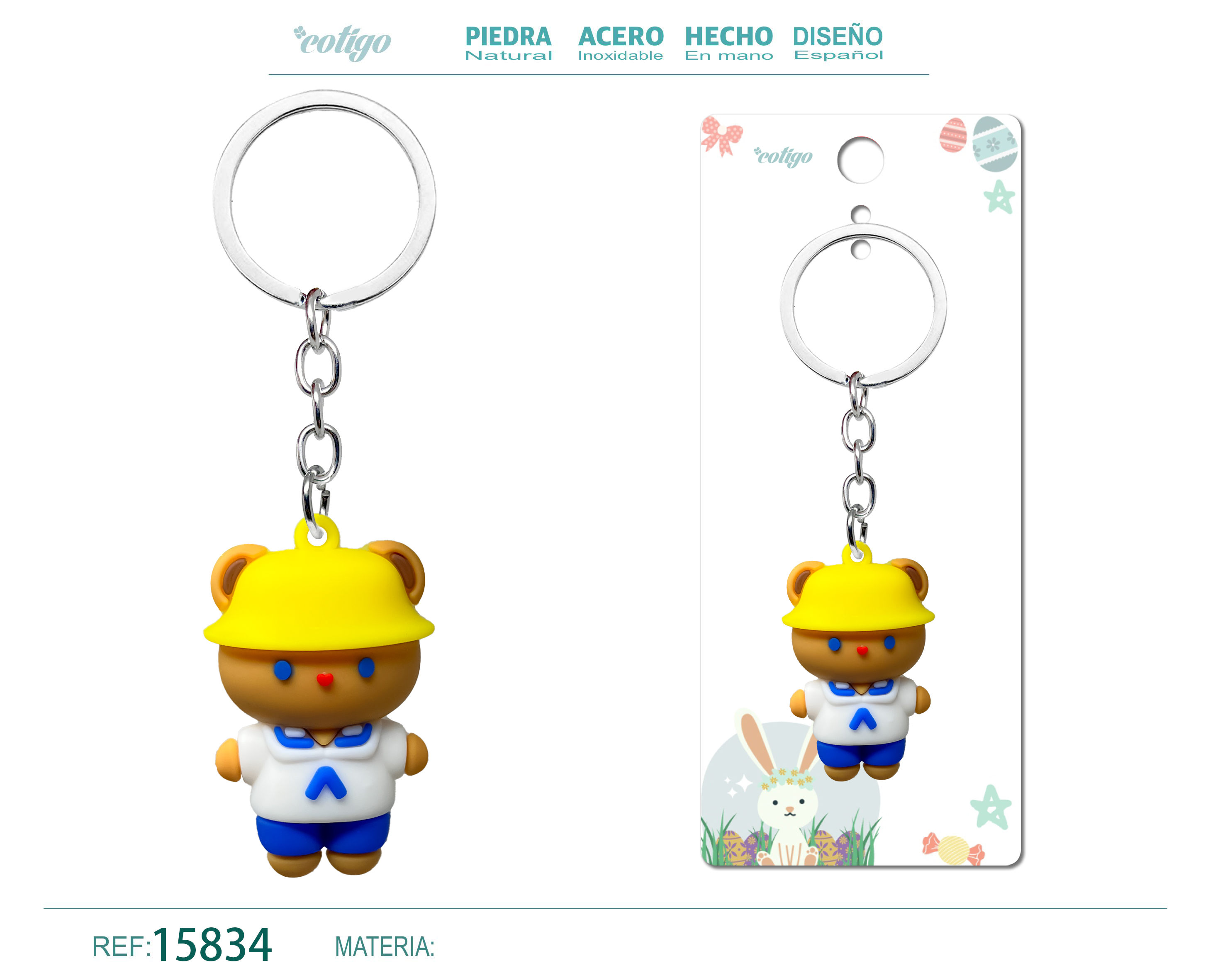 Llavero de Dibujos Animados
