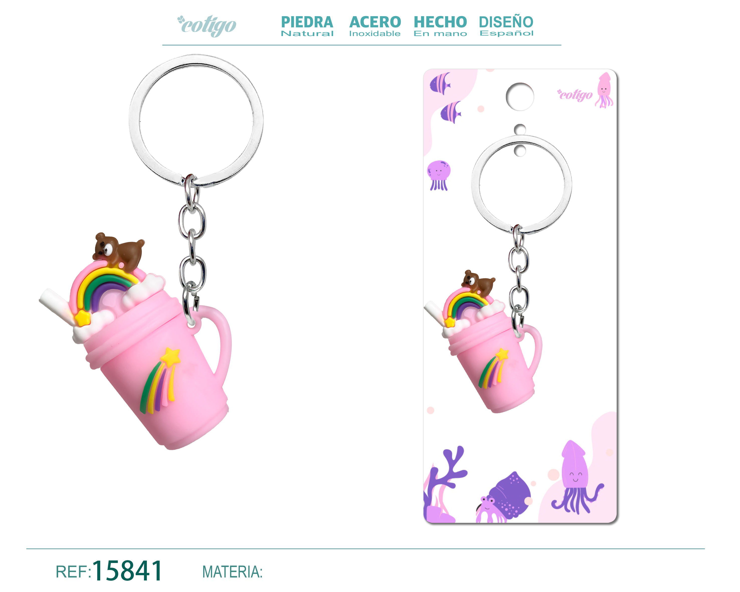 Llavero de Dibujos Animados