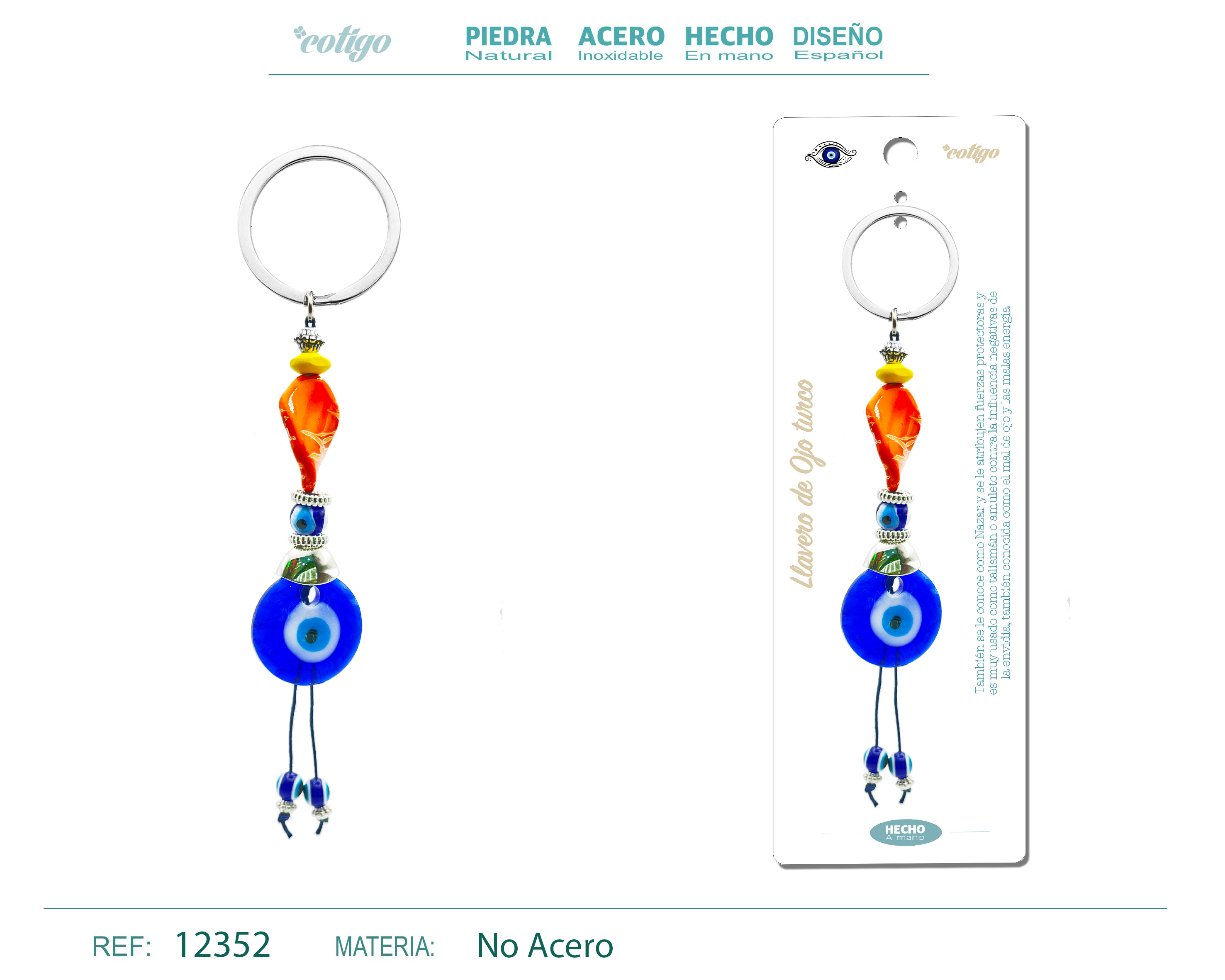 Llavero de Ojo Turco