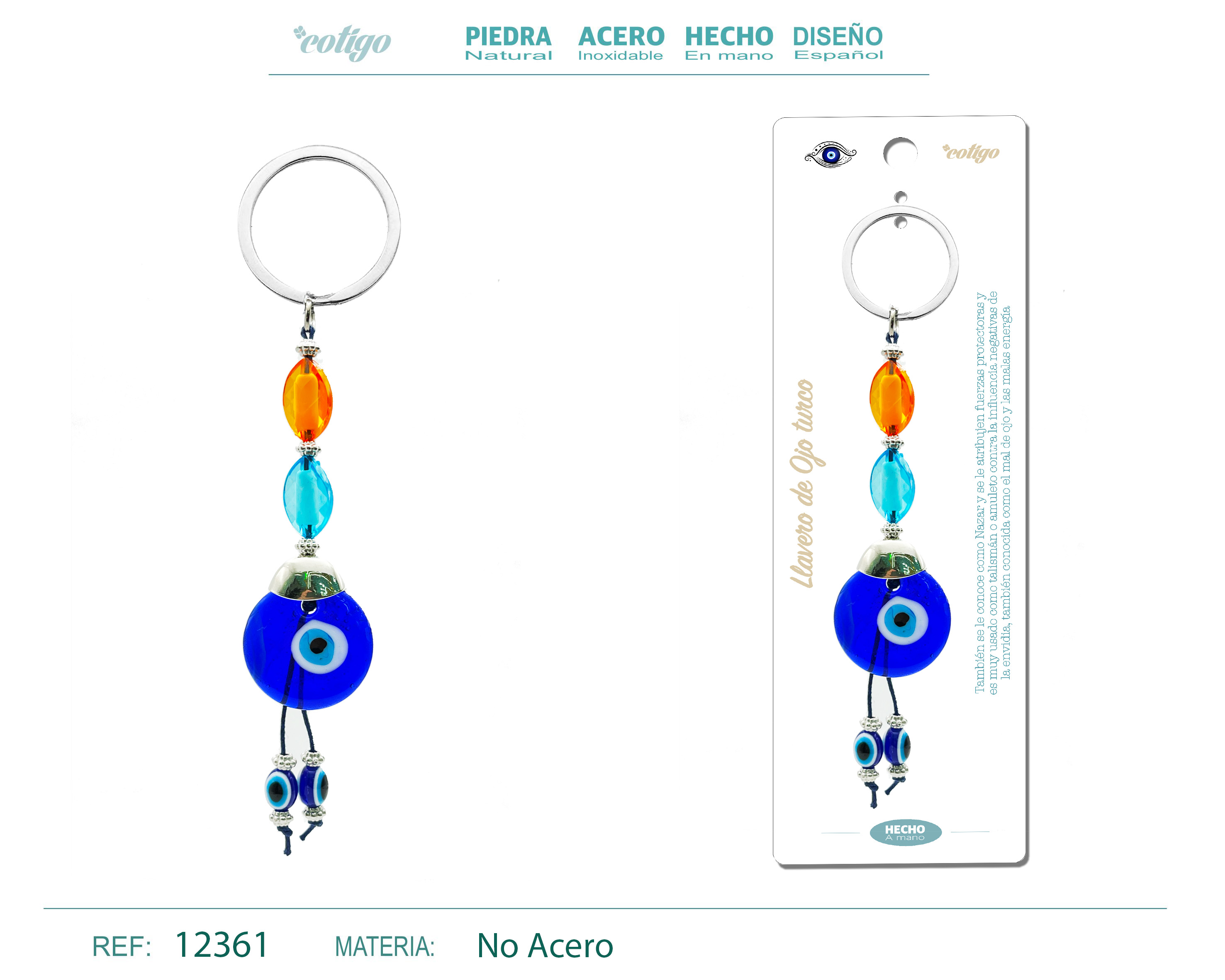 Llavero de Ojo Turco