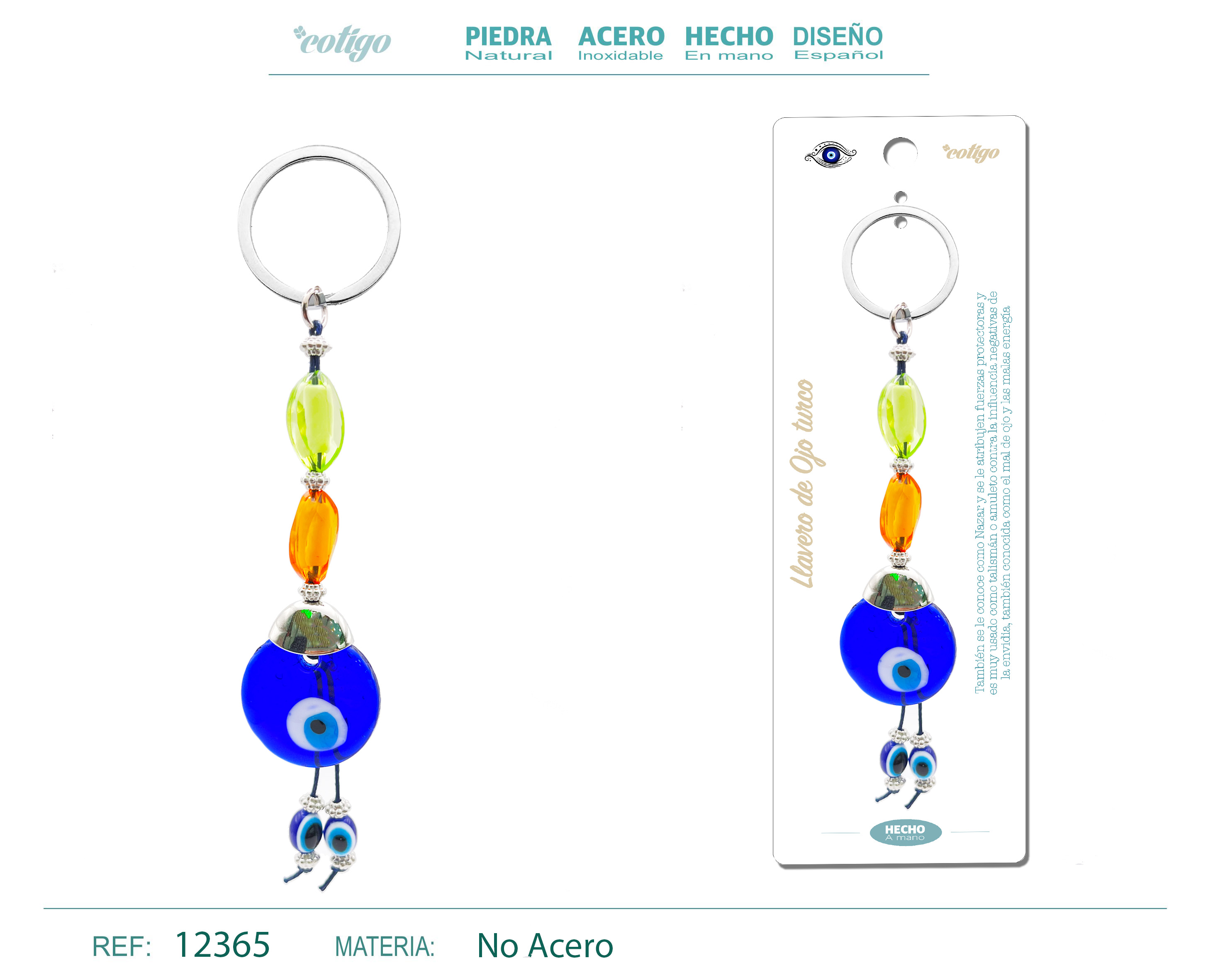 Llavero de Ojo Turco