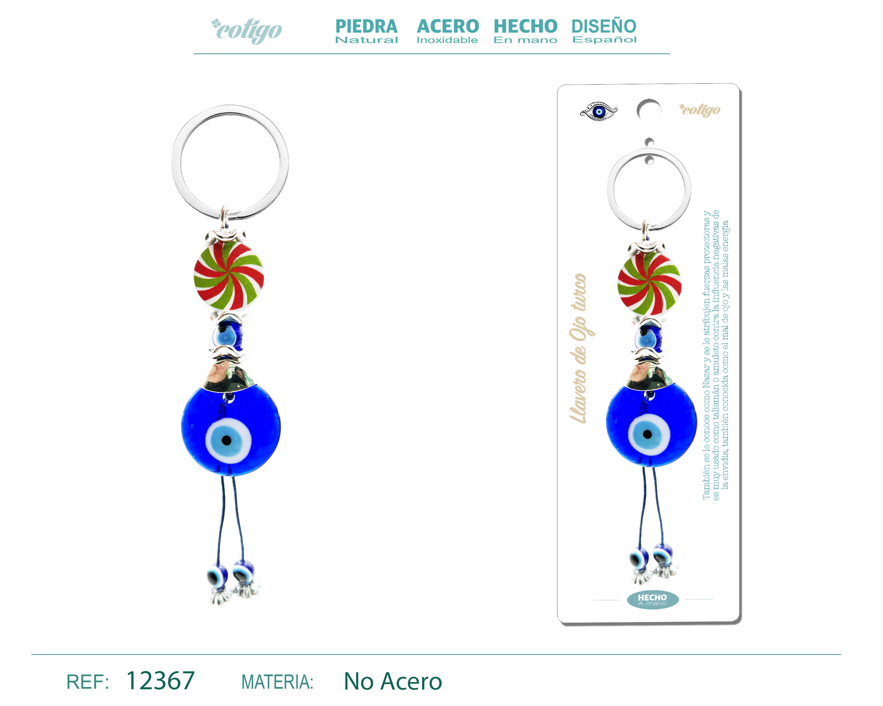 Llavero de Ojo Turco