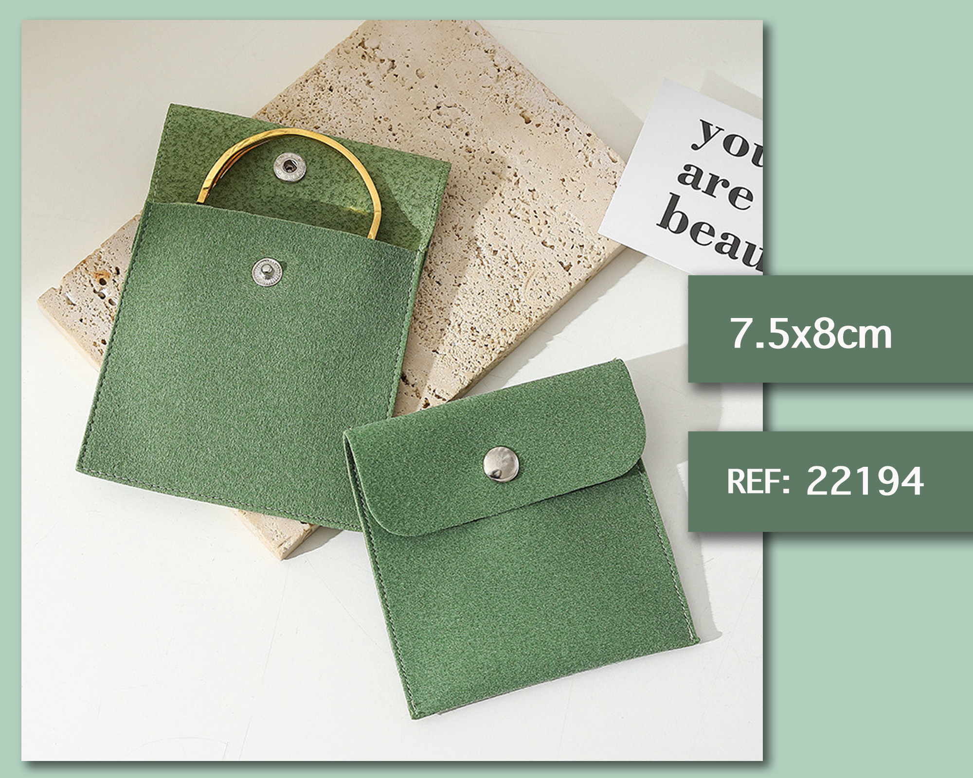 Bolsa de Regalo de tela 7.5x8cm