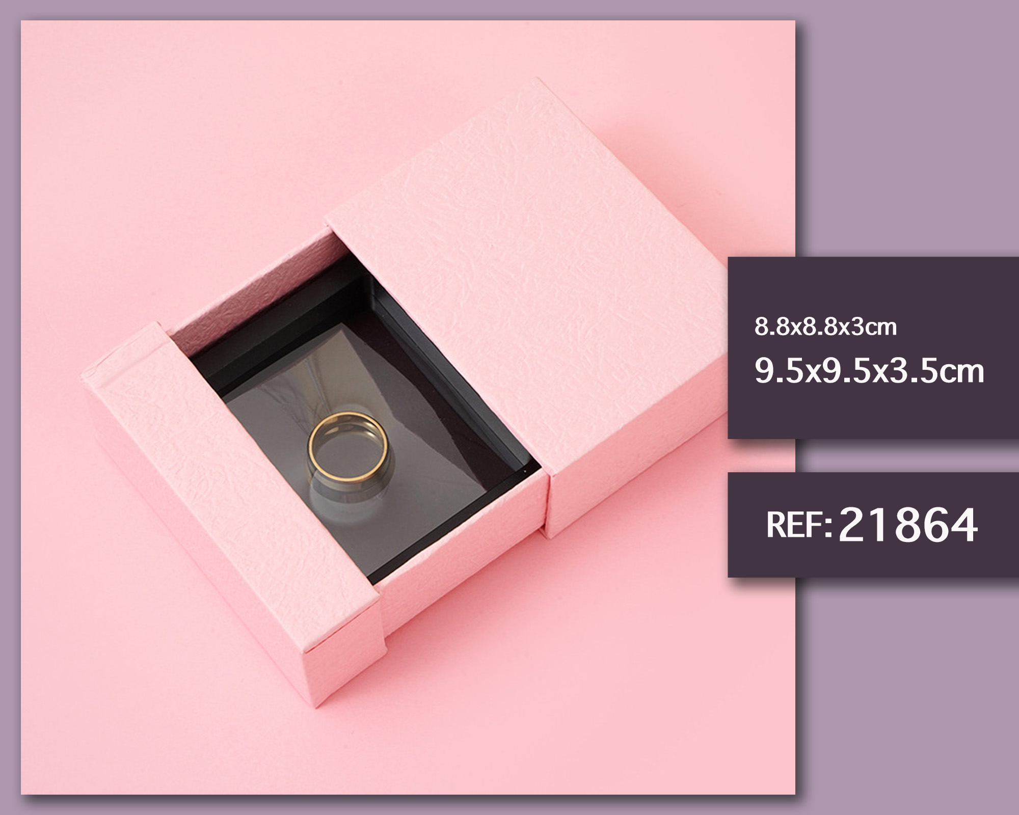 Caja de regalo 9.5x9.5x3.5cm