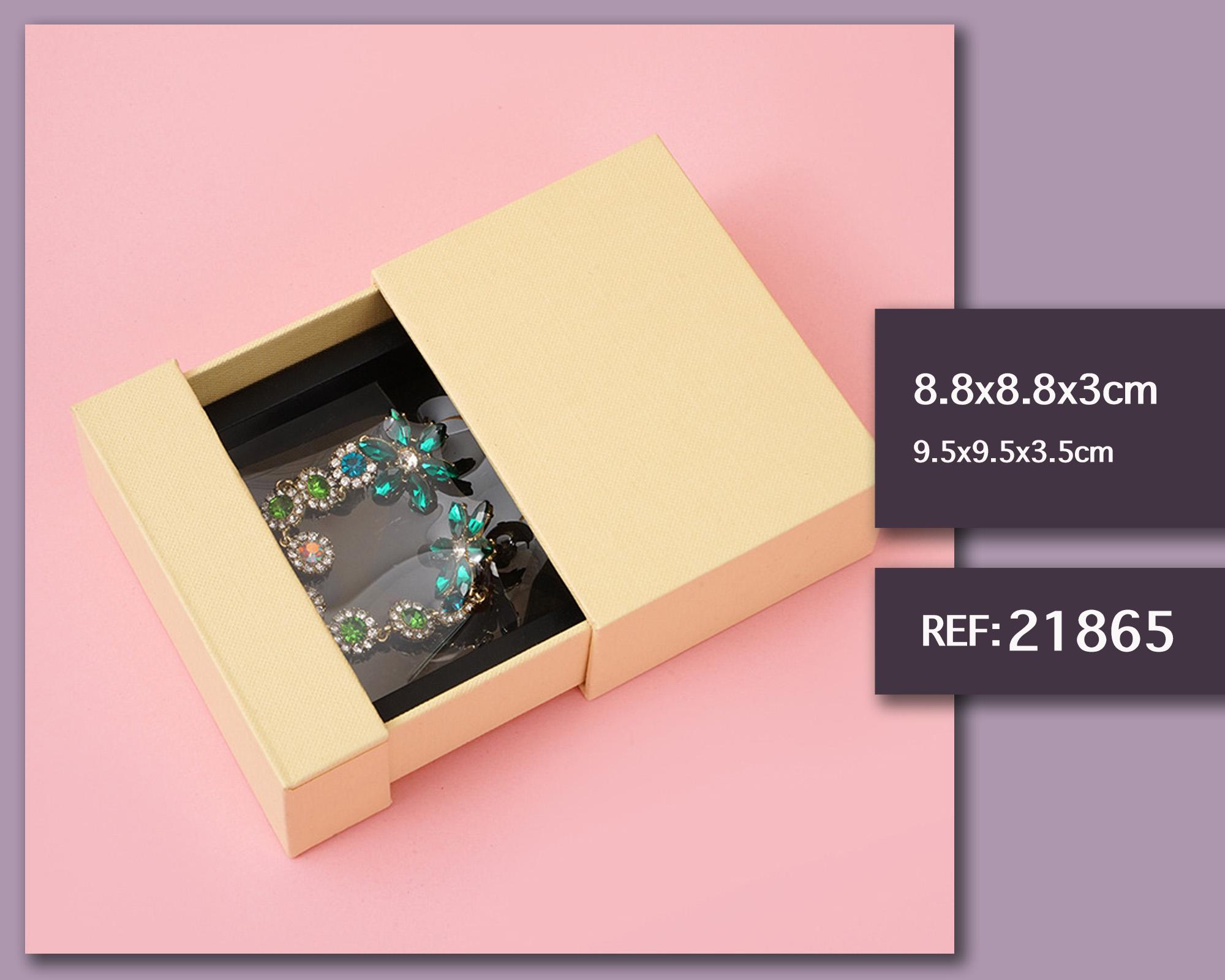 Caja de regalo 8.8x8.8x3cm