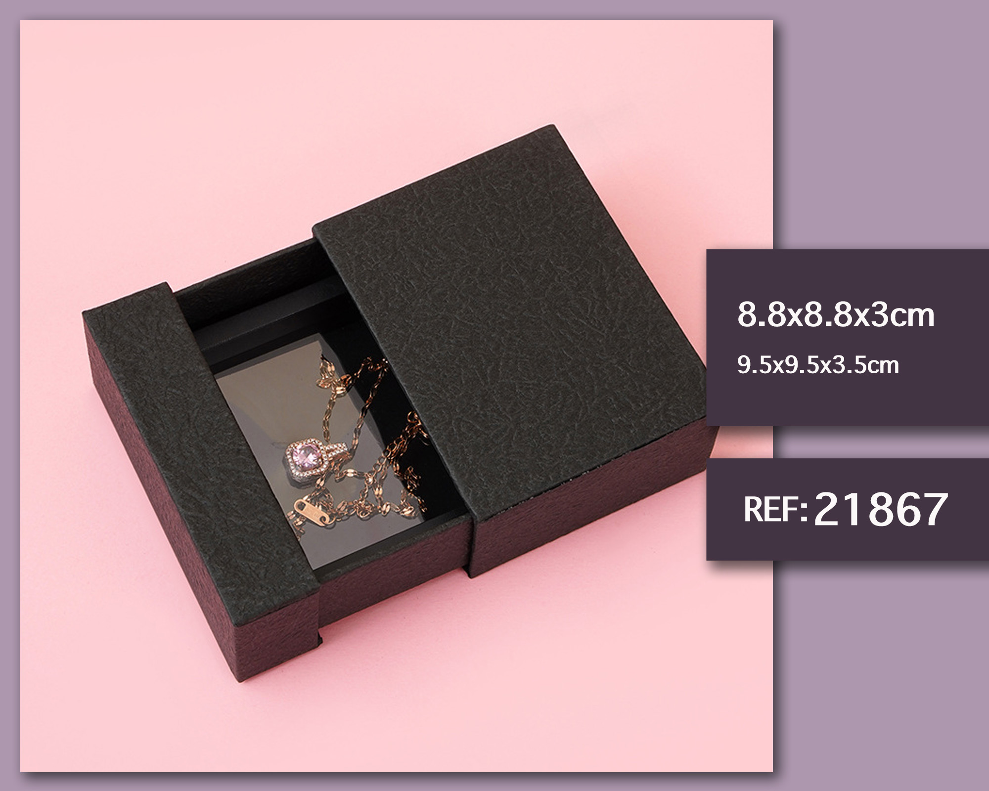 Caja de regalo 8.8x8.8x3cm