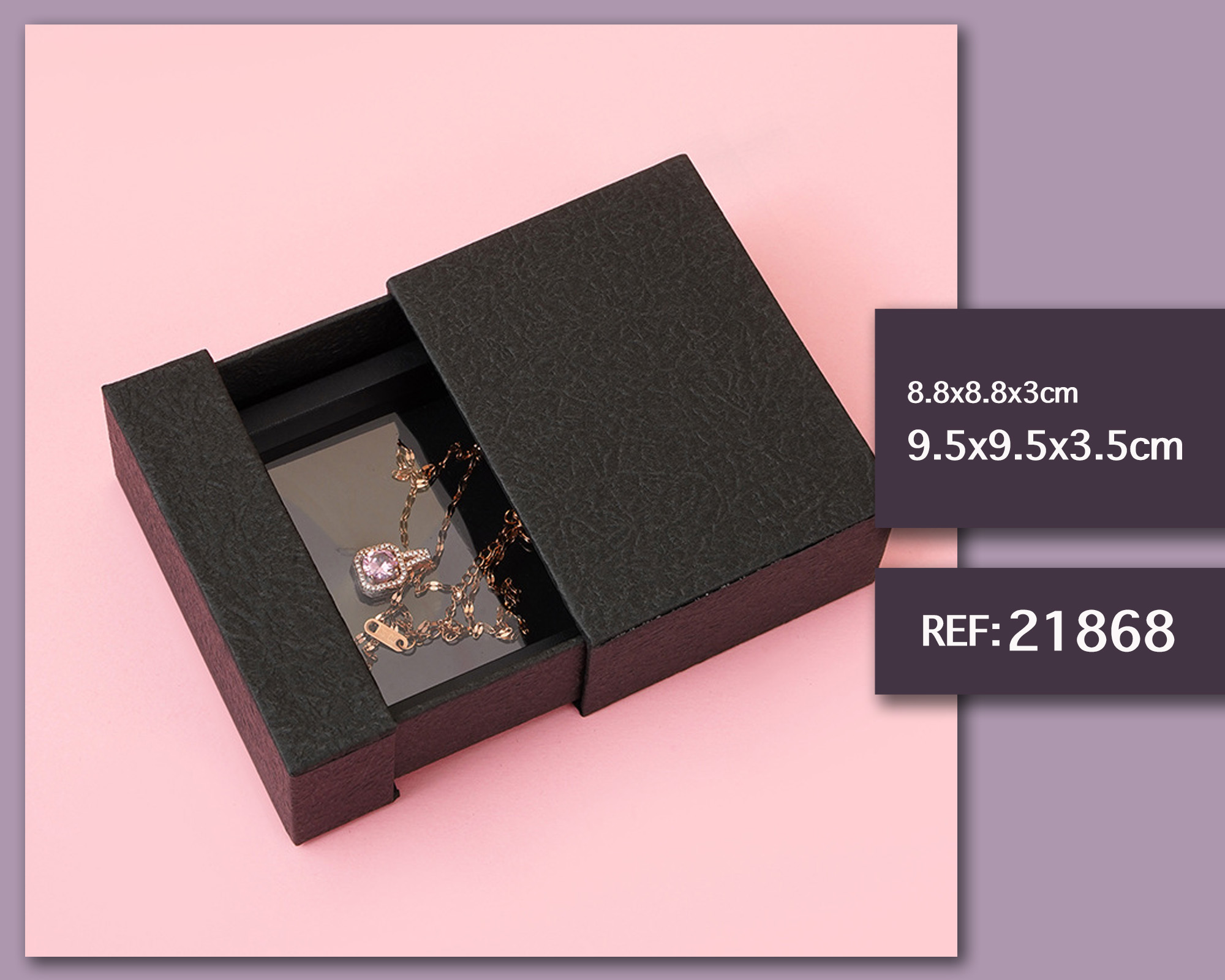 Caja de regalo 9.5x9.5x3.5cm
