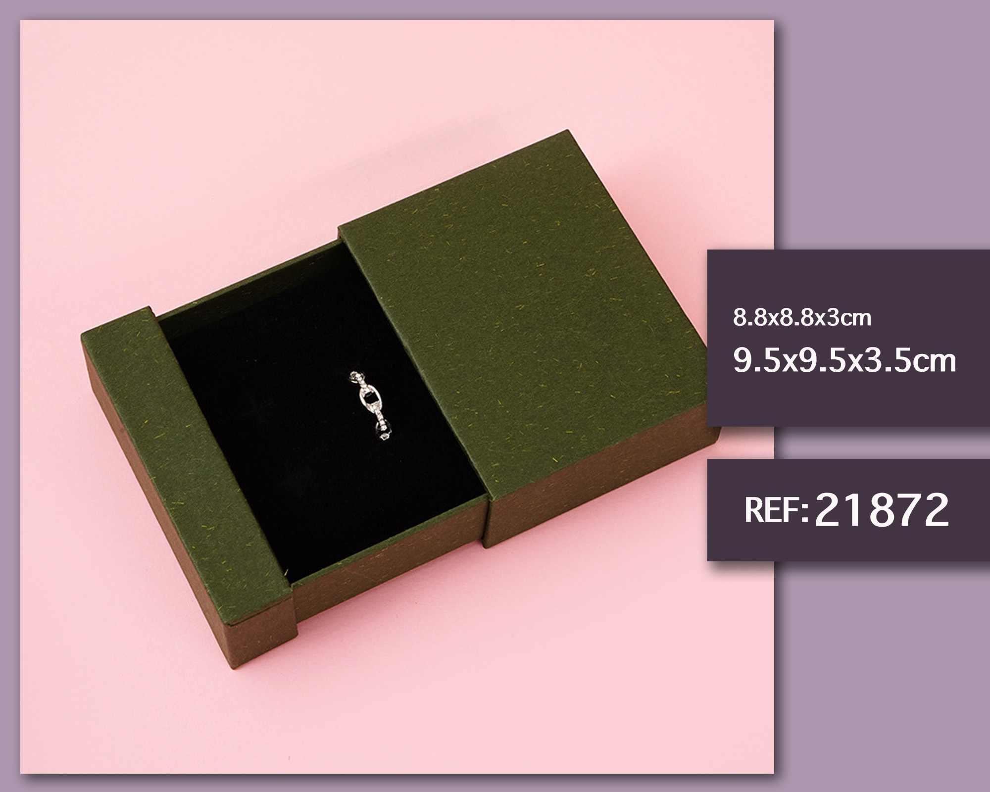 Caja de regalo 9.5x9.5x3.5cm