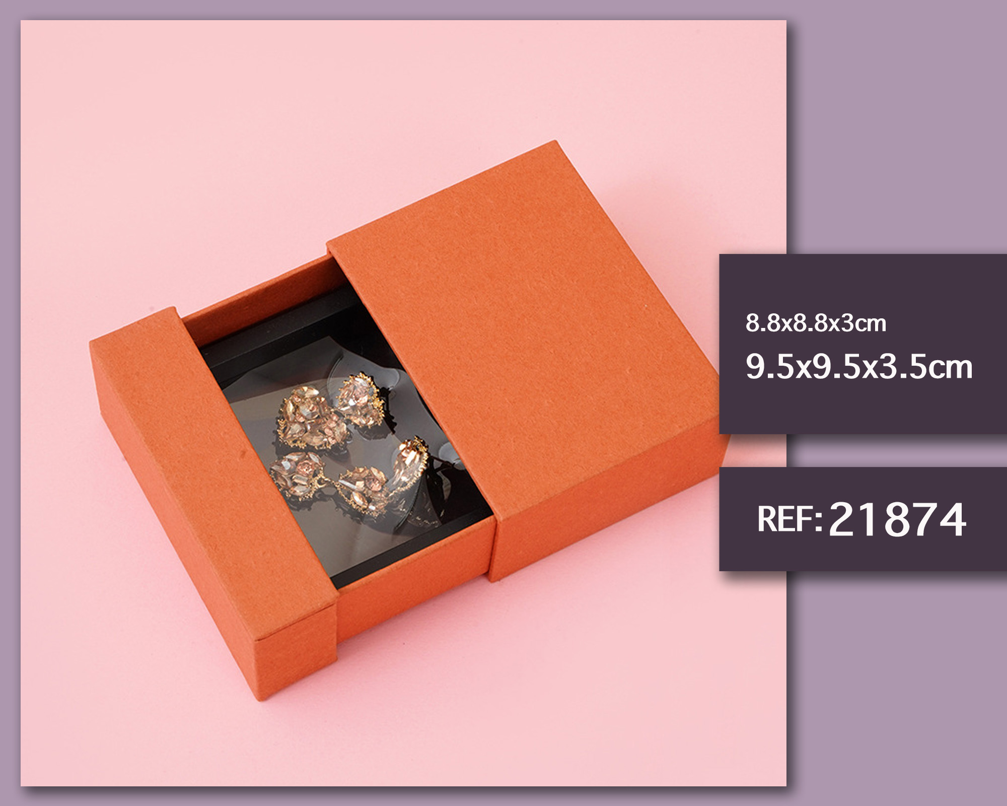 Caja de regalo 9.5x9.5x3.5cm