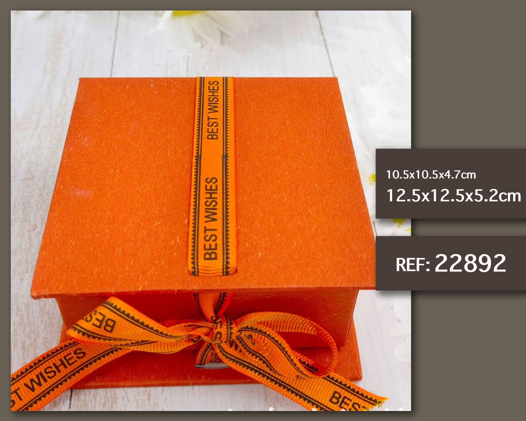 Caja de regalo 12.5x12.5x5.2cm