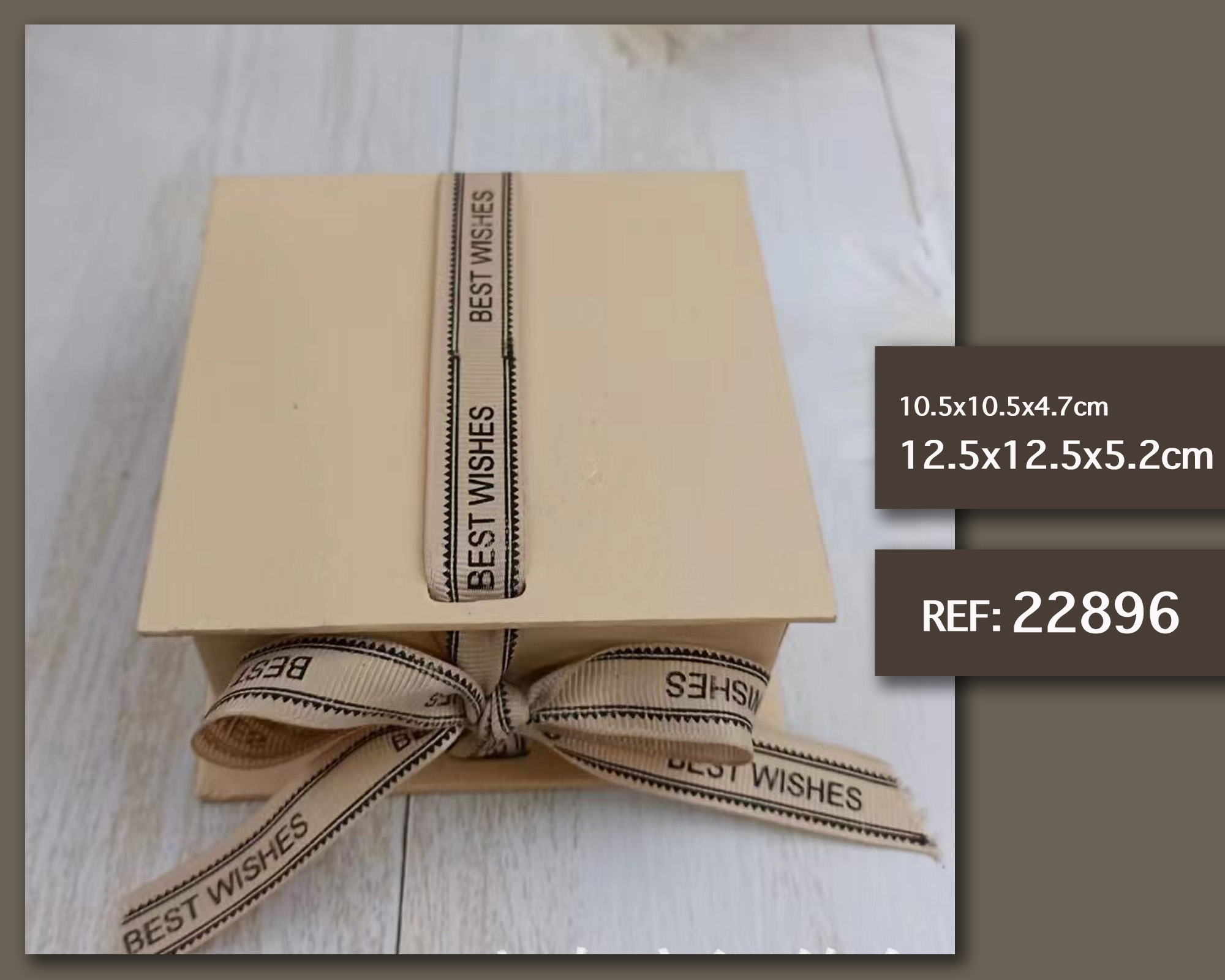 Caja de regalo 12.5x12.5x5.2cm