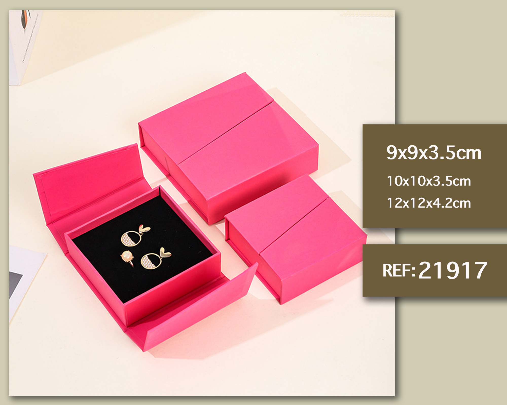 Caja de regalo 9x9x3.5cm