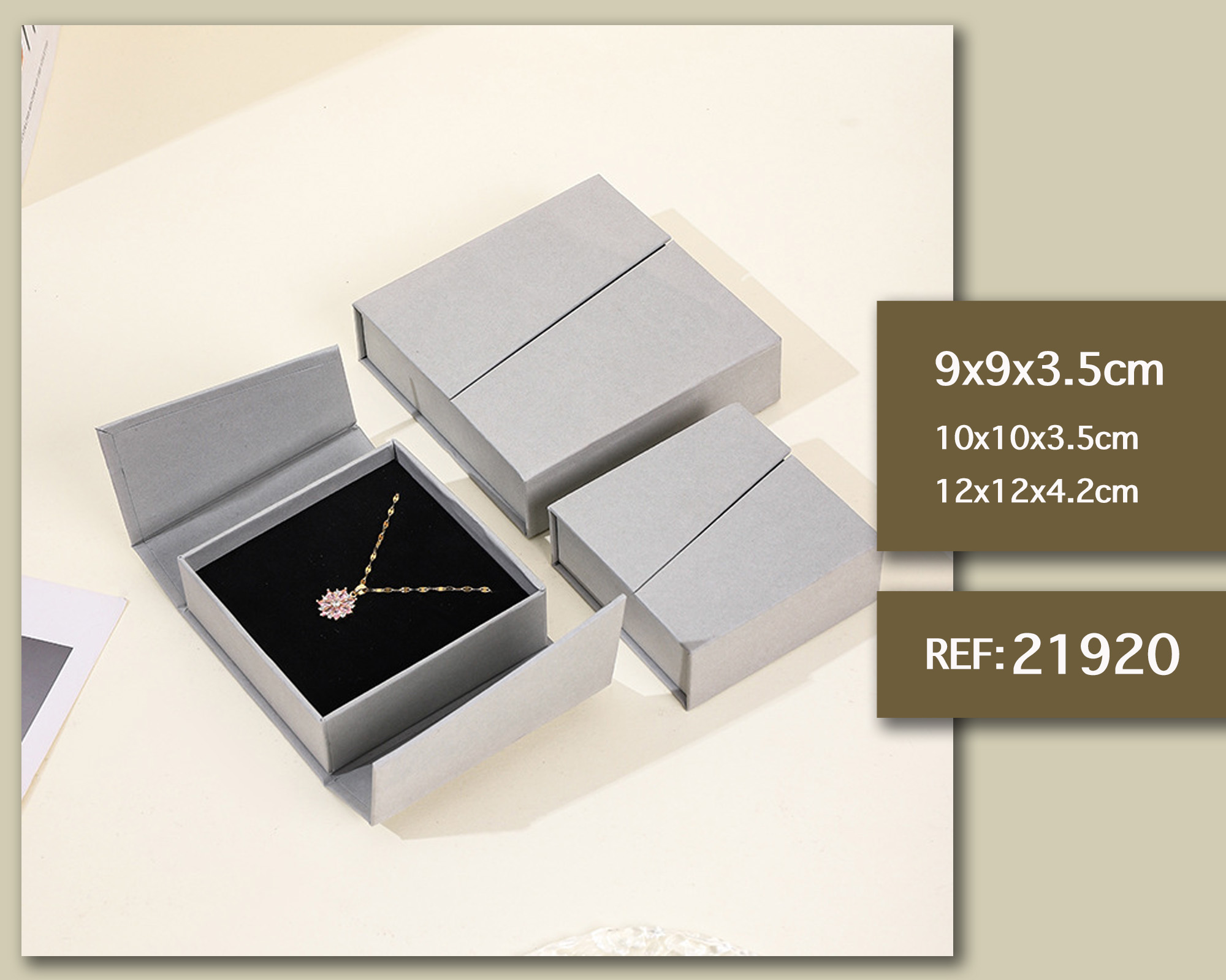 Caja de regalo 9x9x3.5cm