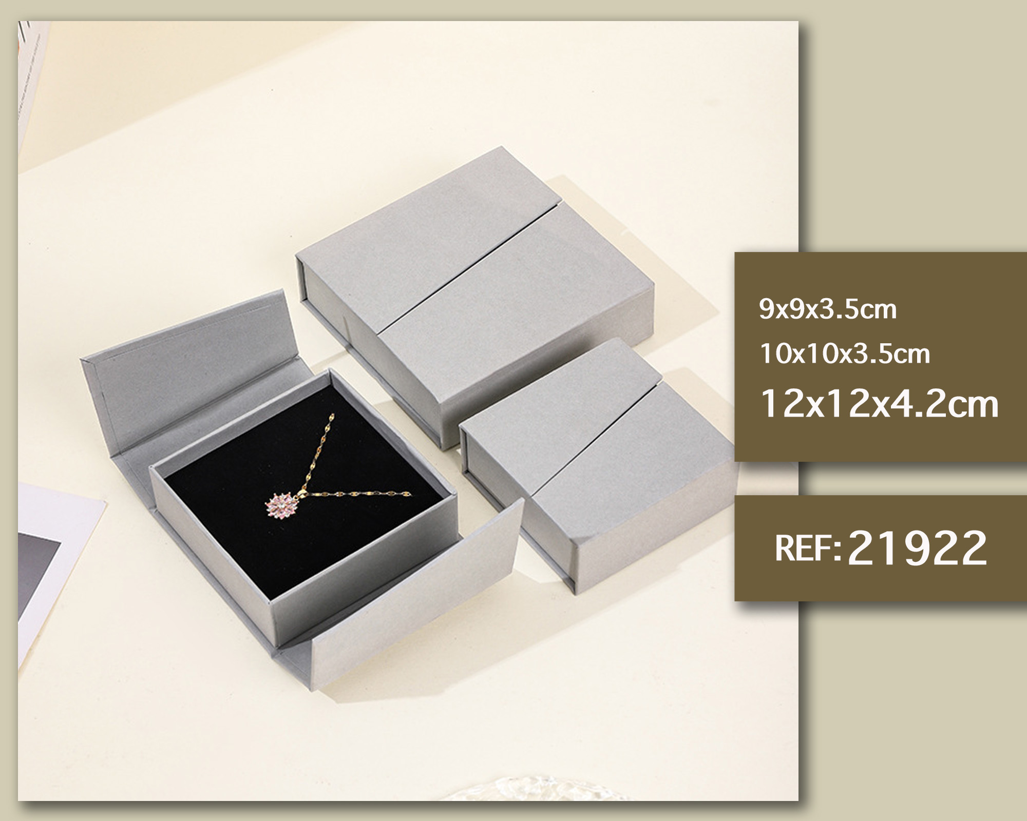 Caja de regalo 12x12x4.2cm