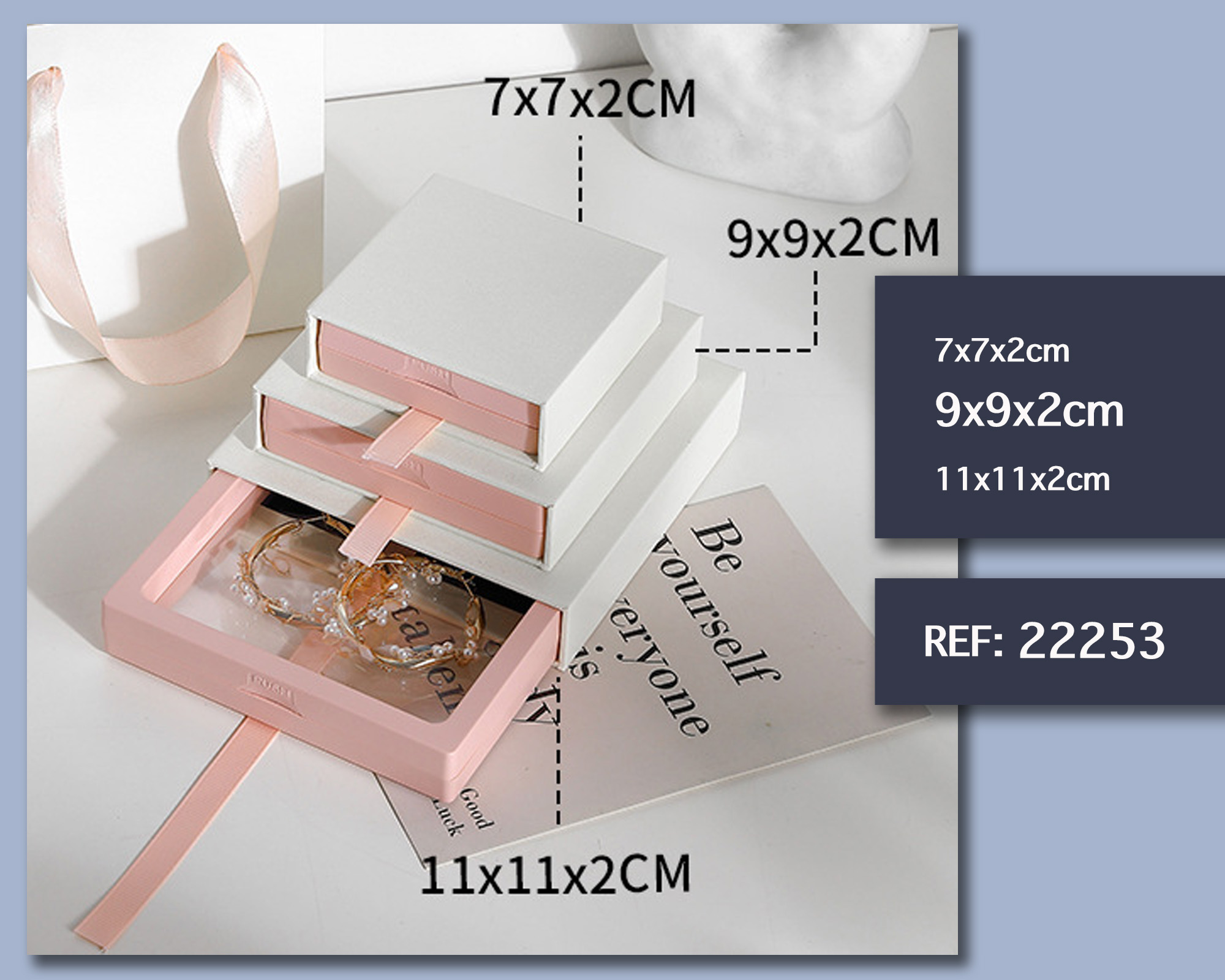 Caja de Regalo 9x9x2cm