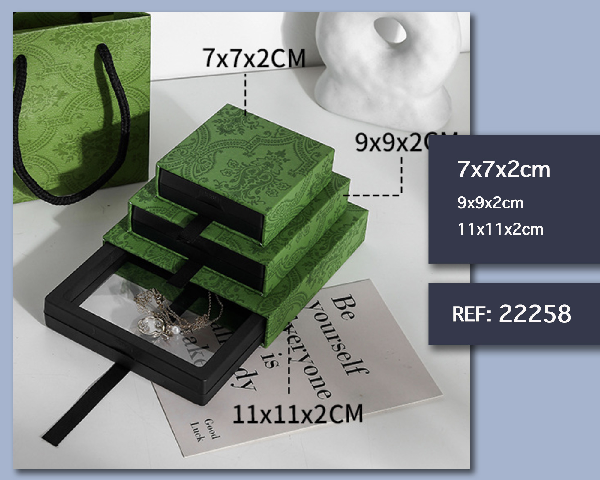 Caja de Regalo 7x7x2cm