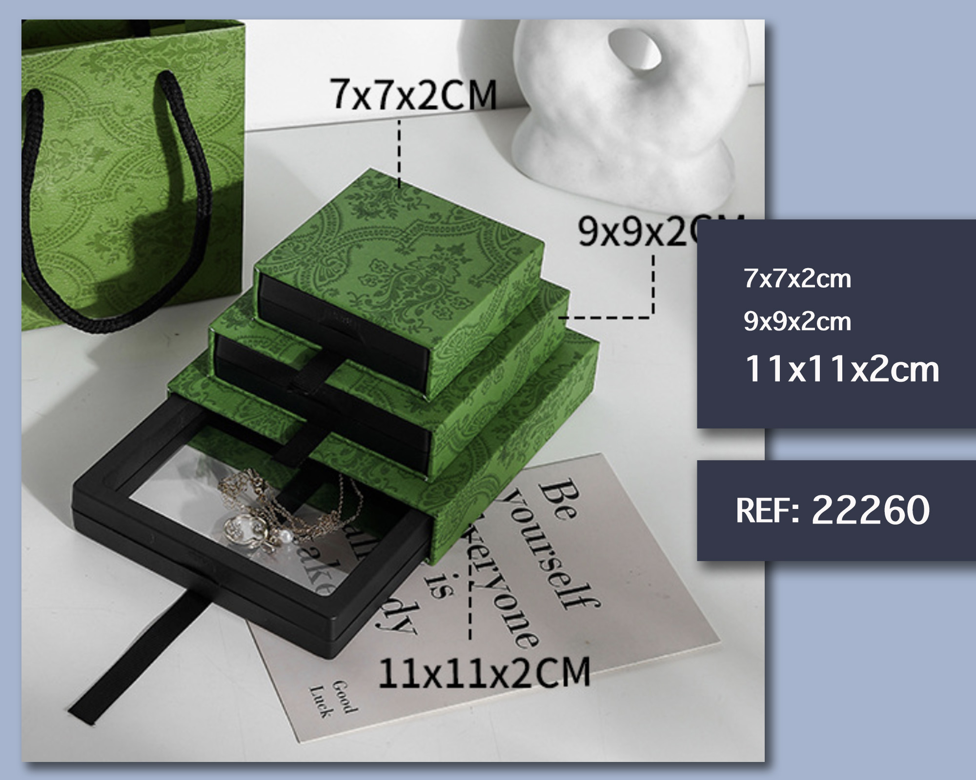 Caja de Regalo 11x11x2cm