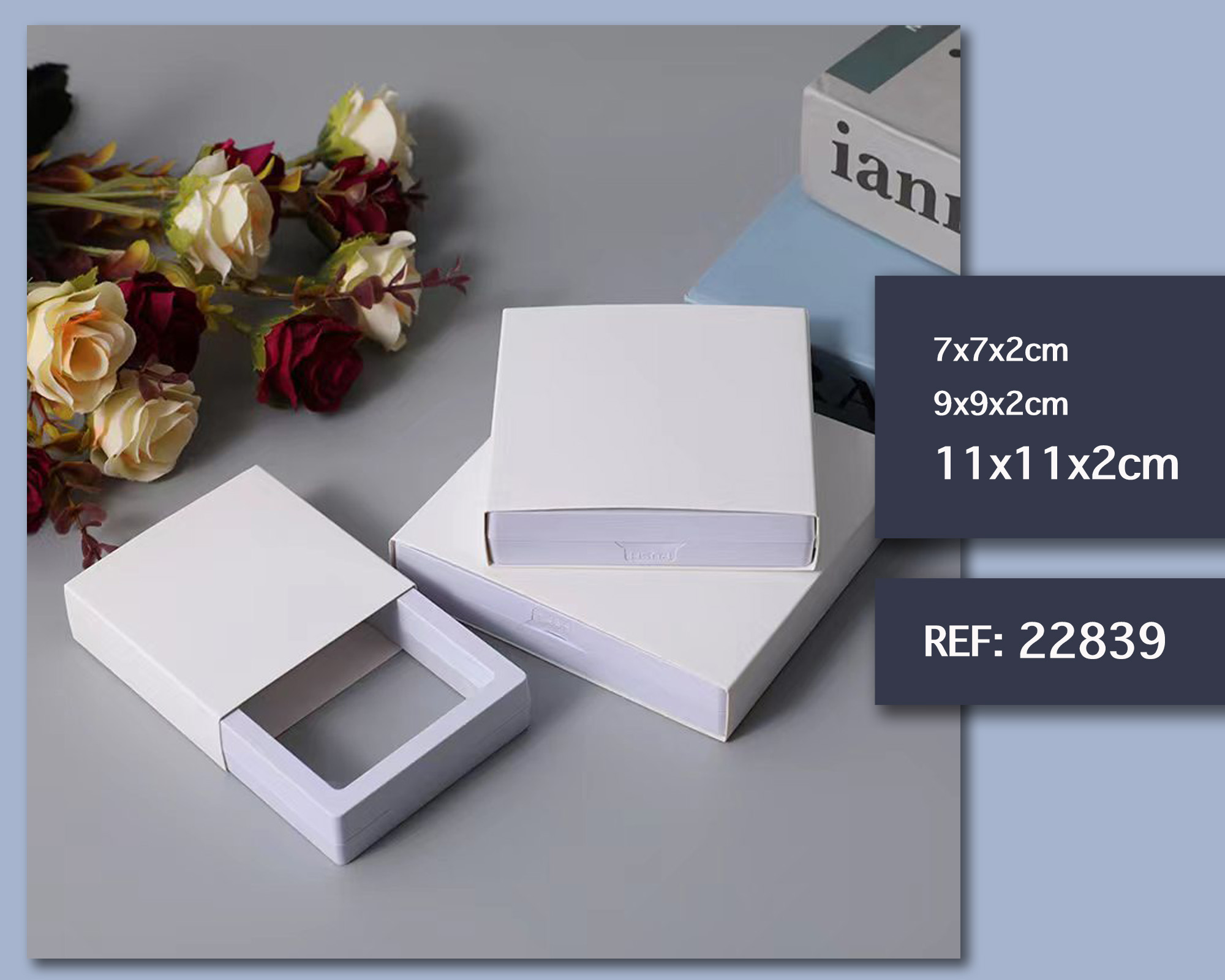 Caja de regalo 11x11x2cm