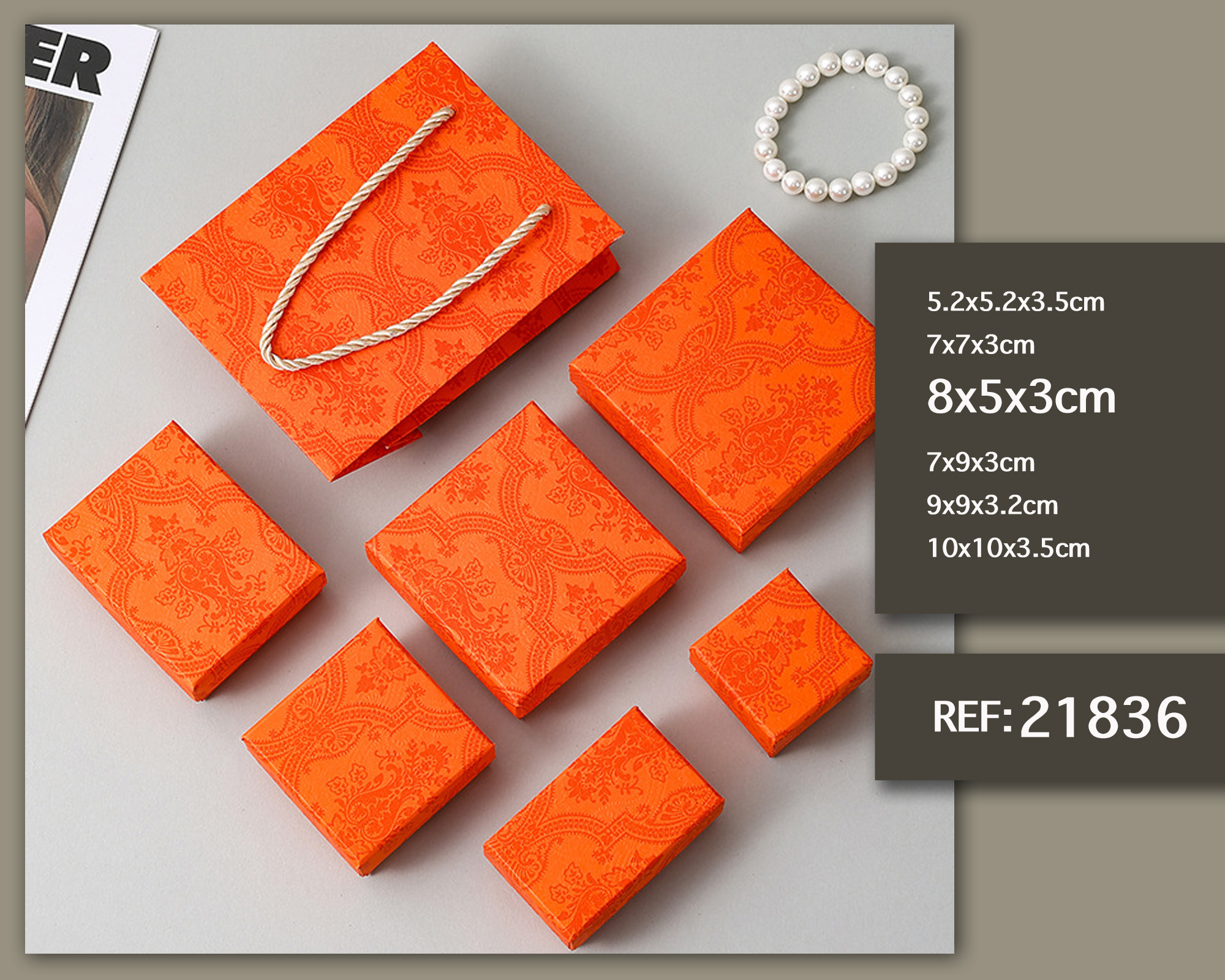 Caja de regalo 8x5x3cm