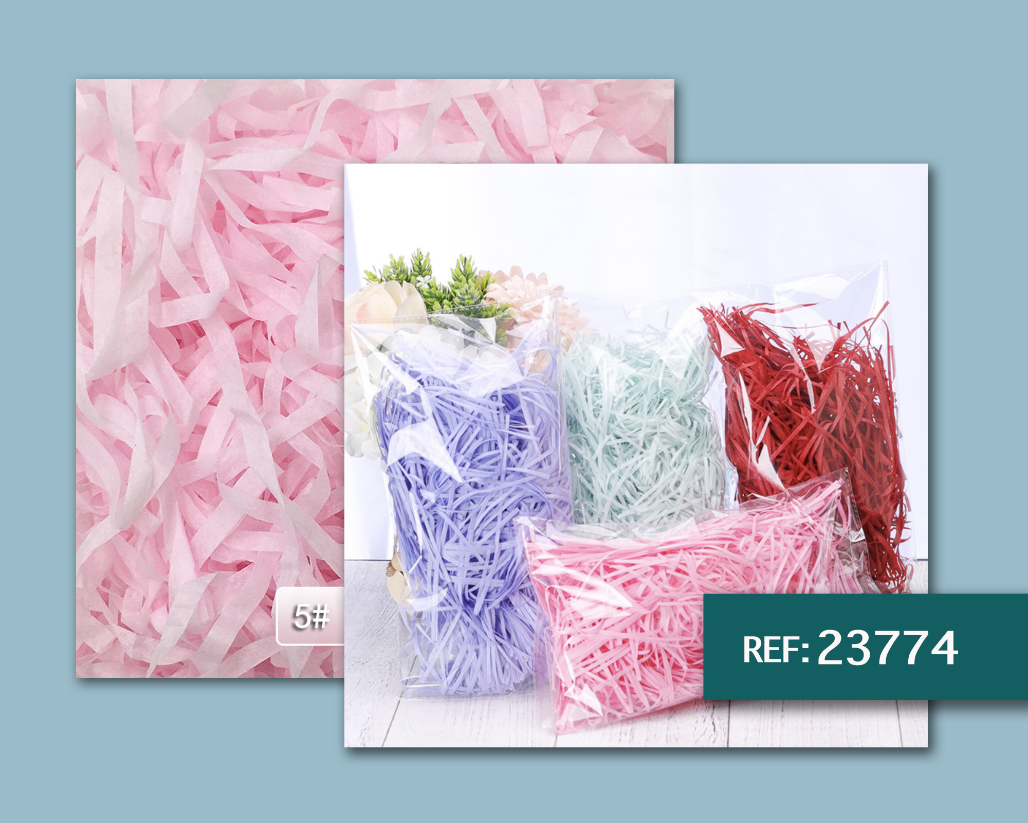Papel de Rafia para Empaqueda 100G