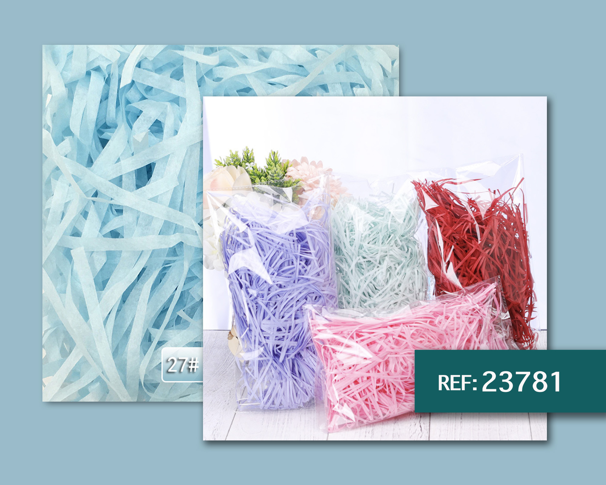 Papel de Rafia para Empaqueda 100G