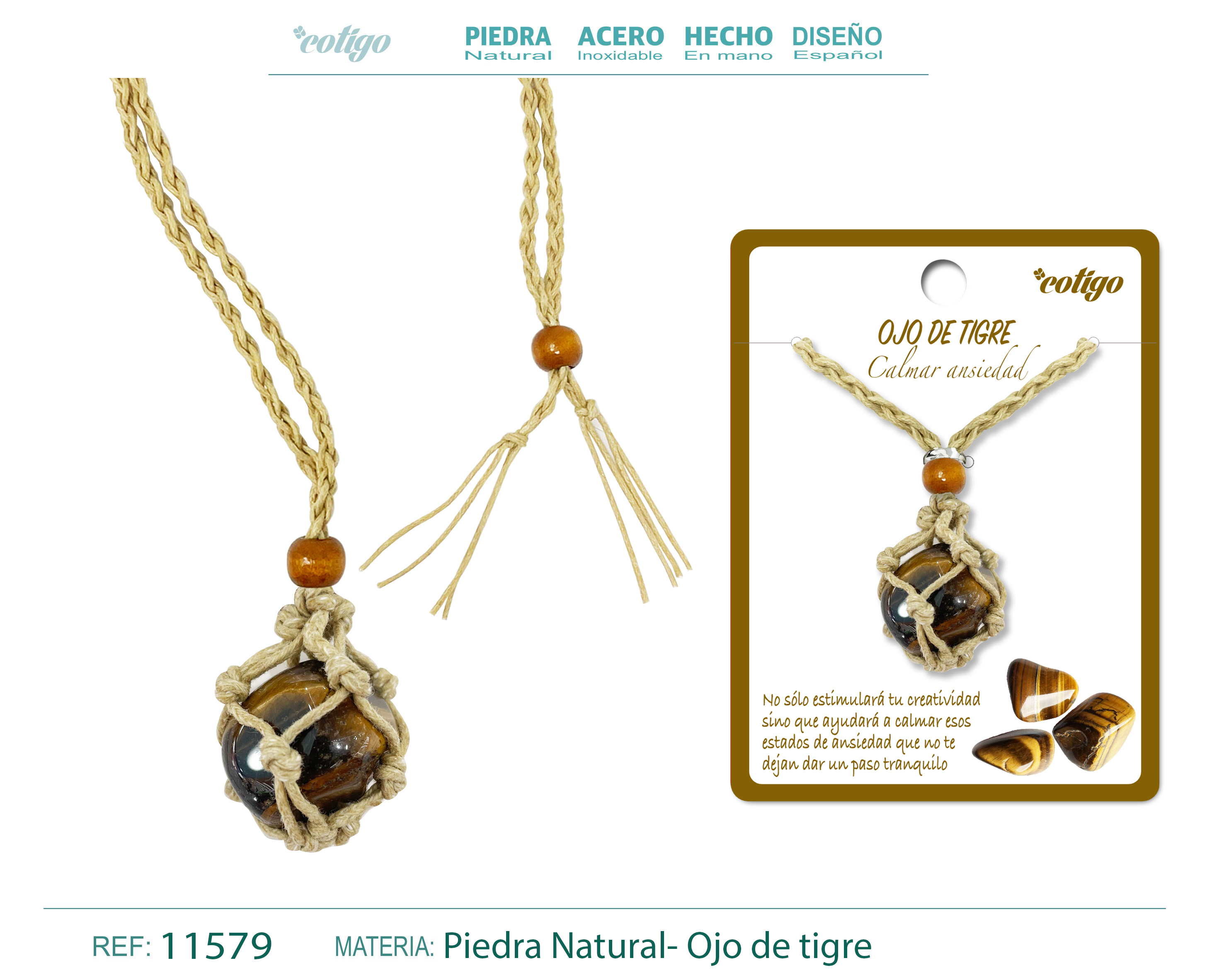 Colgante Ojo de tigre