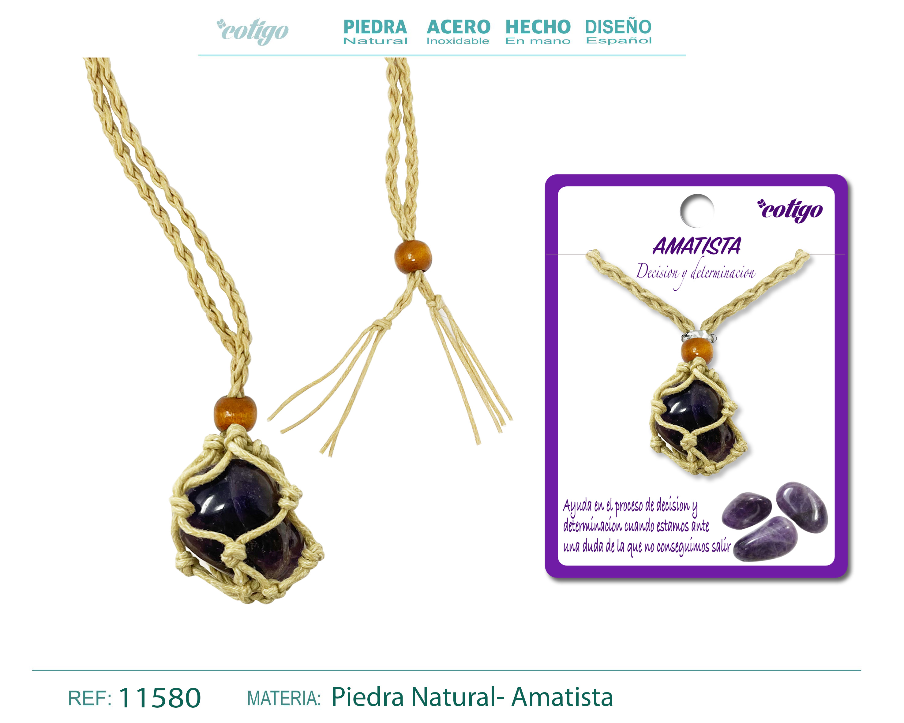 Colgante Amatista
