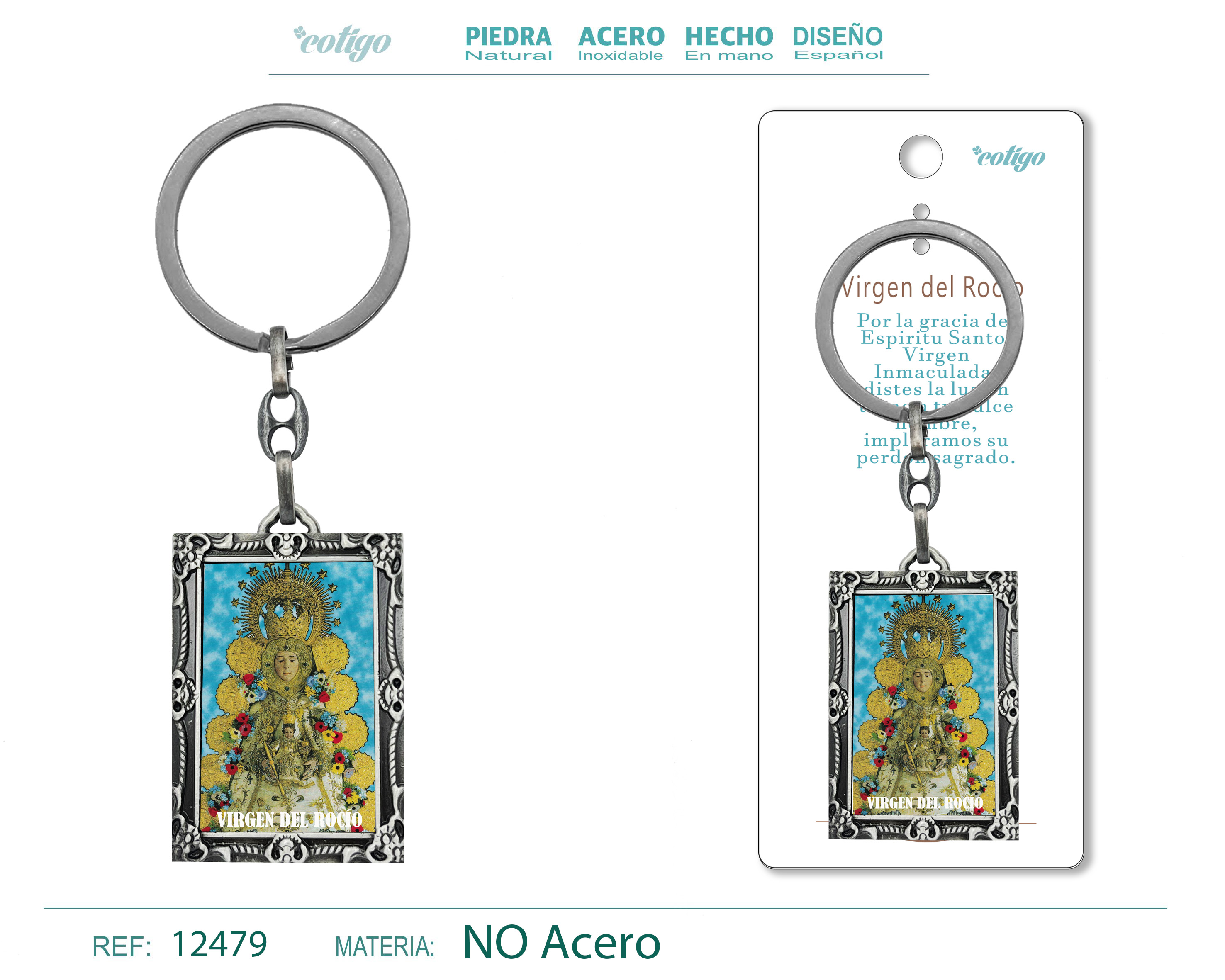 Llavero VIRGEN DEL ROCíO