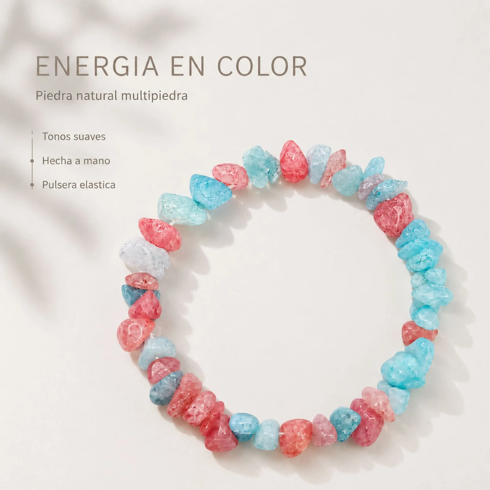 Pulsera Piedra natural Multipiedra